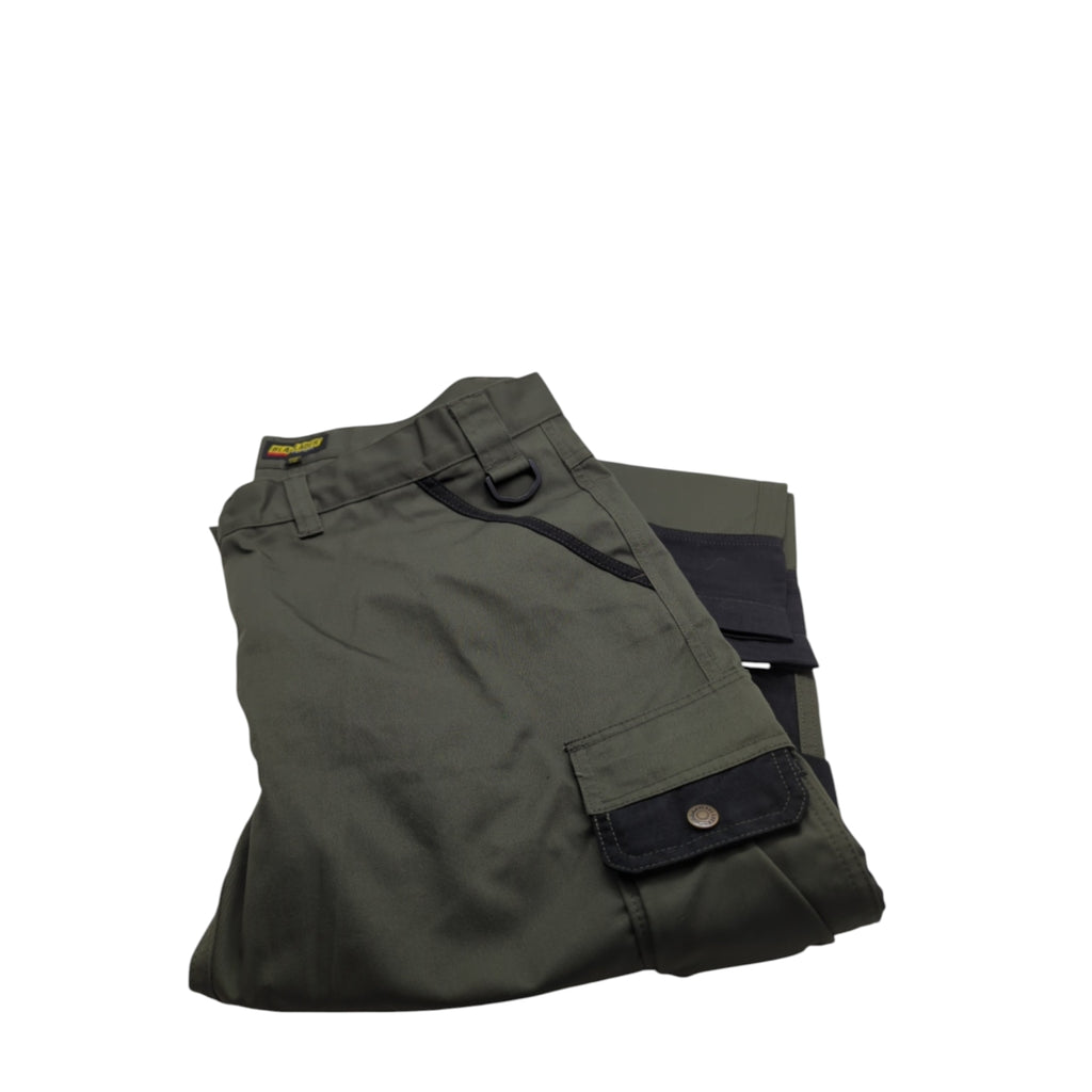 Blåkläder 71541835 Damengartenhosen, Armee-Grün / Schwarz, C46