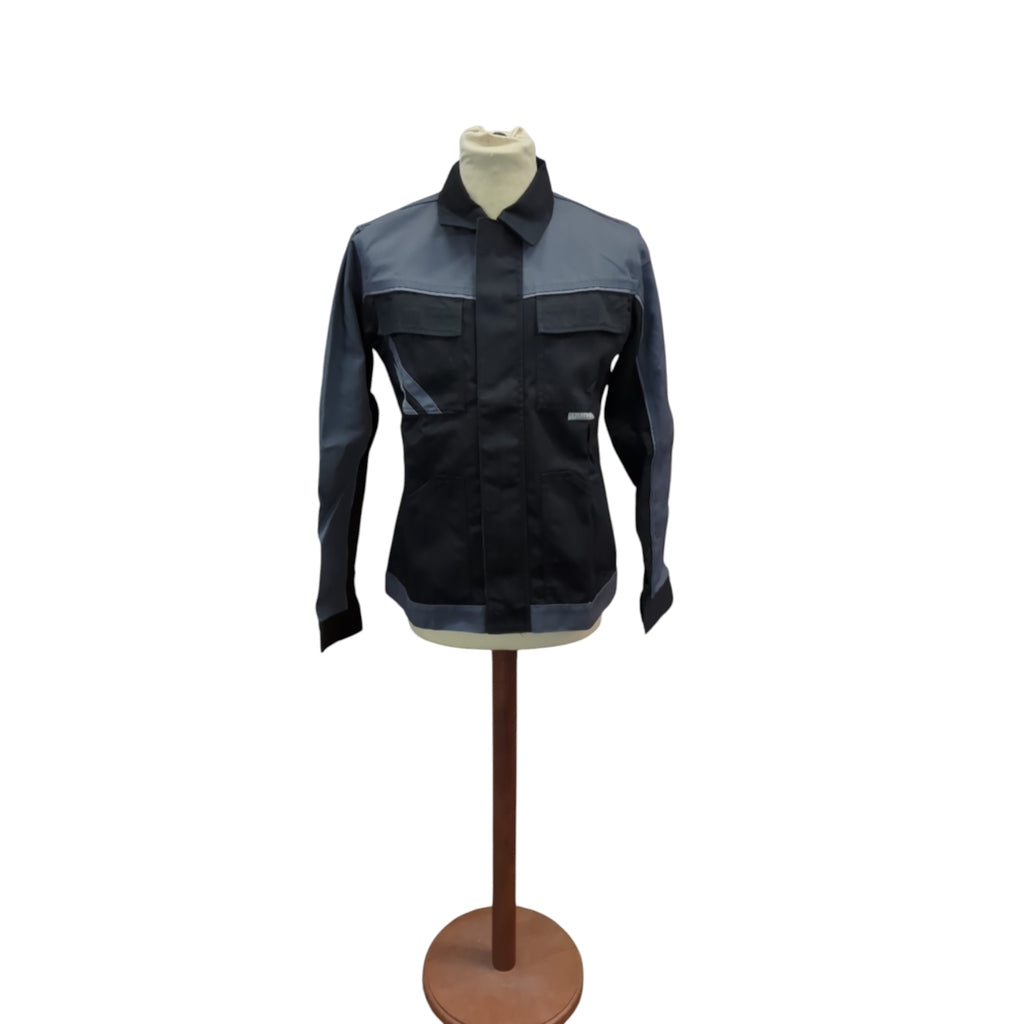 Planam Highline Damenjacke Jacke Arbeit Gr. 38 Schwarz Schiefer Zink