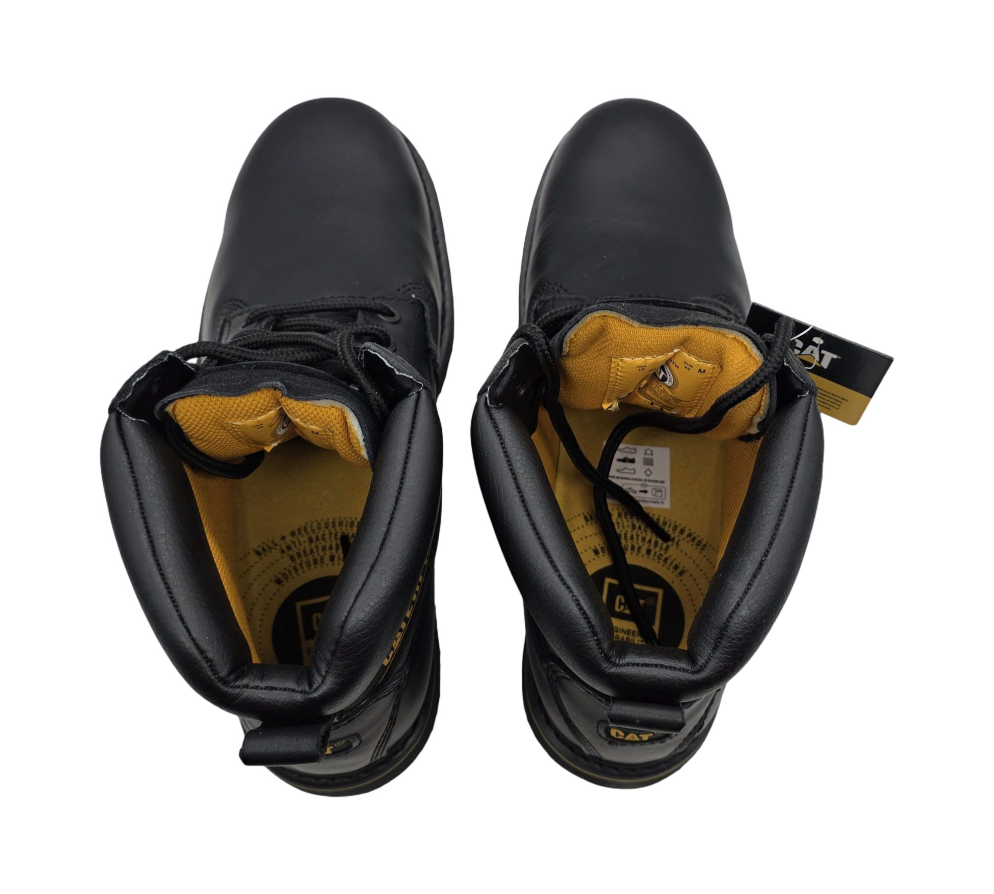 Caterpillar Holton SB Sicherheitsstiefel Herren Leder 708026 Gr. 43 Schwarz