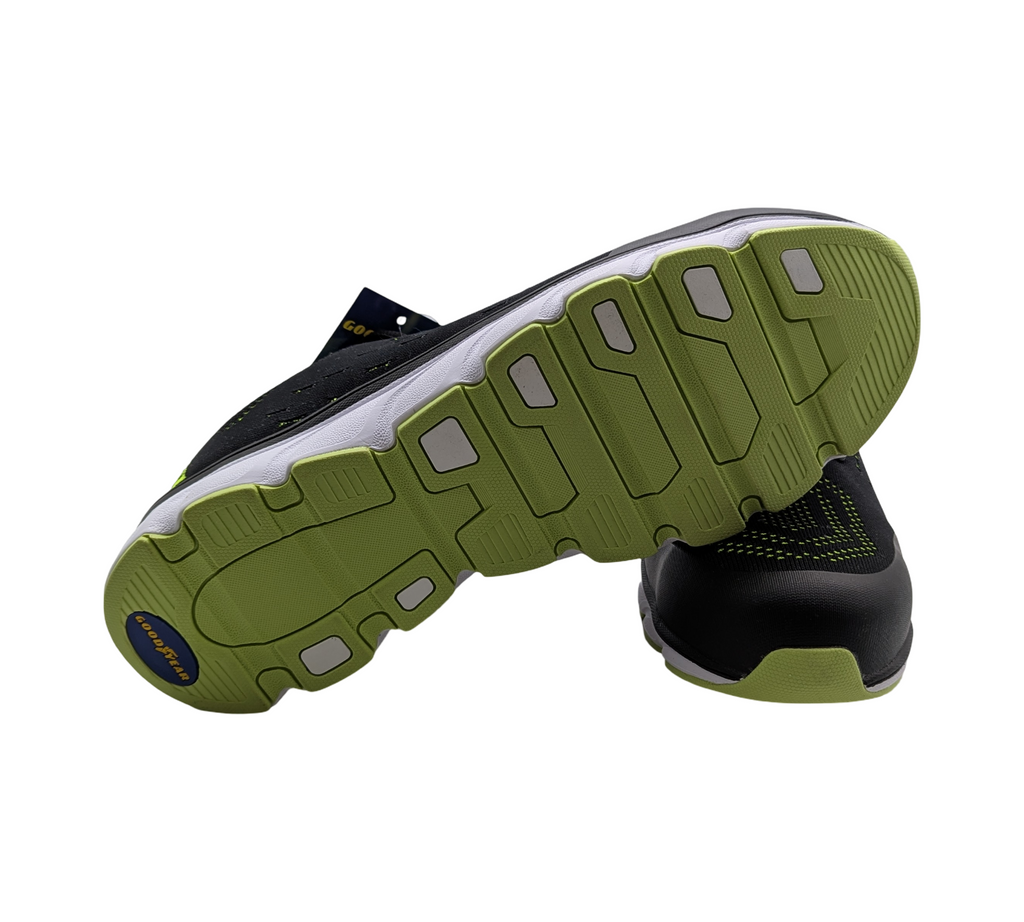 Goodyear Arbeitsschuhe Sicherheitsschuhe S1P SRA metallfrei Gr. 45 Schwarz