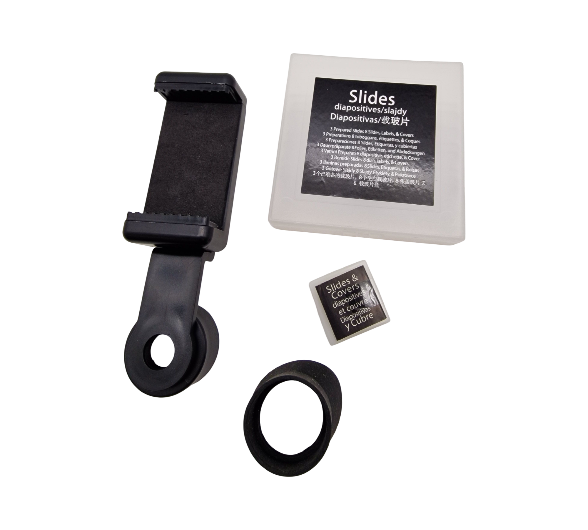 National Geographic Mikroskop 40-640x LED Durchlicht Smartphone-Adapter