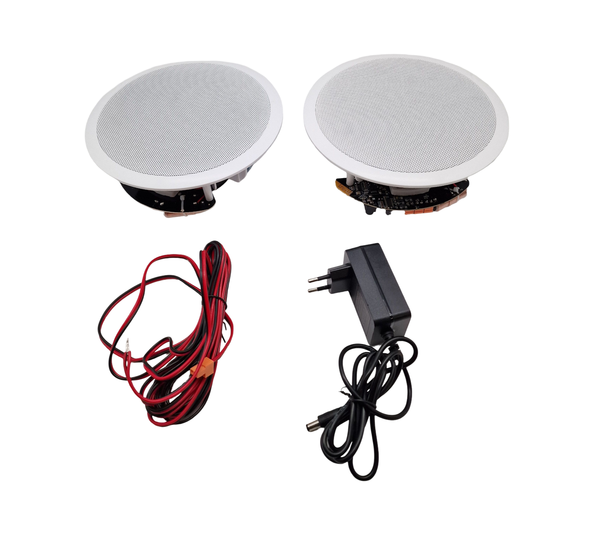 VEVOR Deckenlautsprecher Bluetooth 2er Set 150W 8 Ohm 89 dB