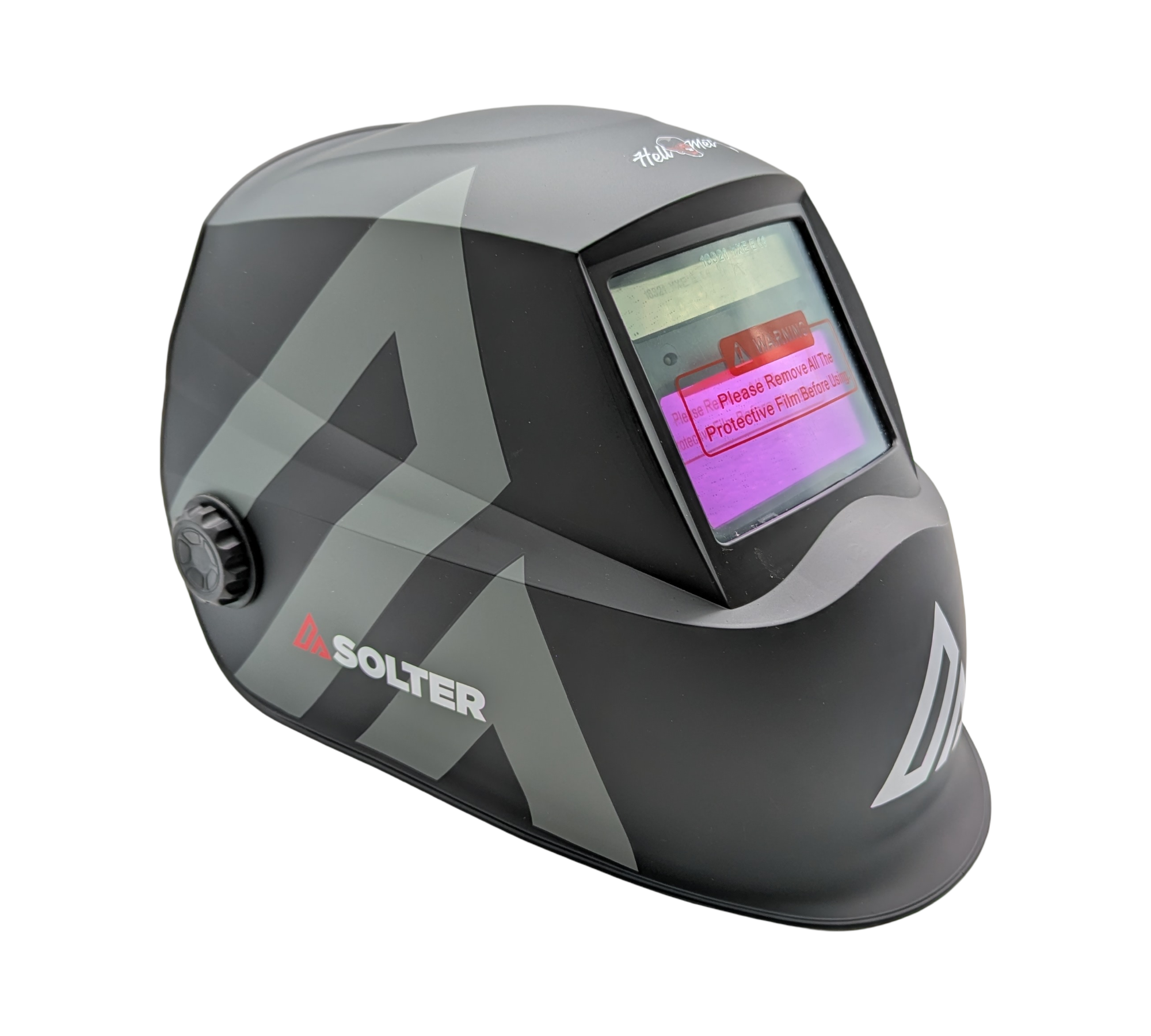 Solter Hellmet R-05 Schweißmaske Automatik 4 Sensoren True Schwarz