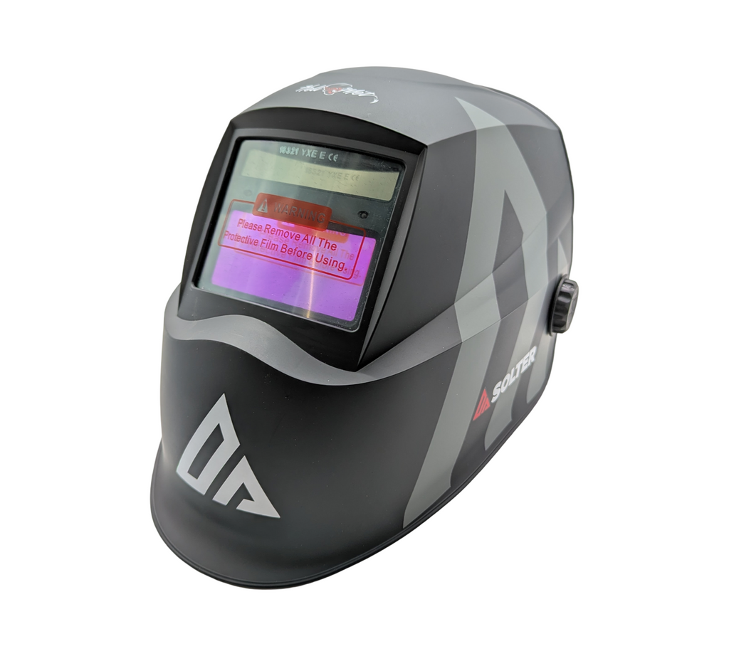 Solter Hellmet R-05 Schweißmaske Automatik 4 Sensoren True Schwarz