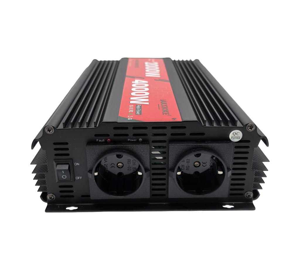 JARXIOKE Spannungswandler 12V 230V 2000W 4000W modifizierter Sinus