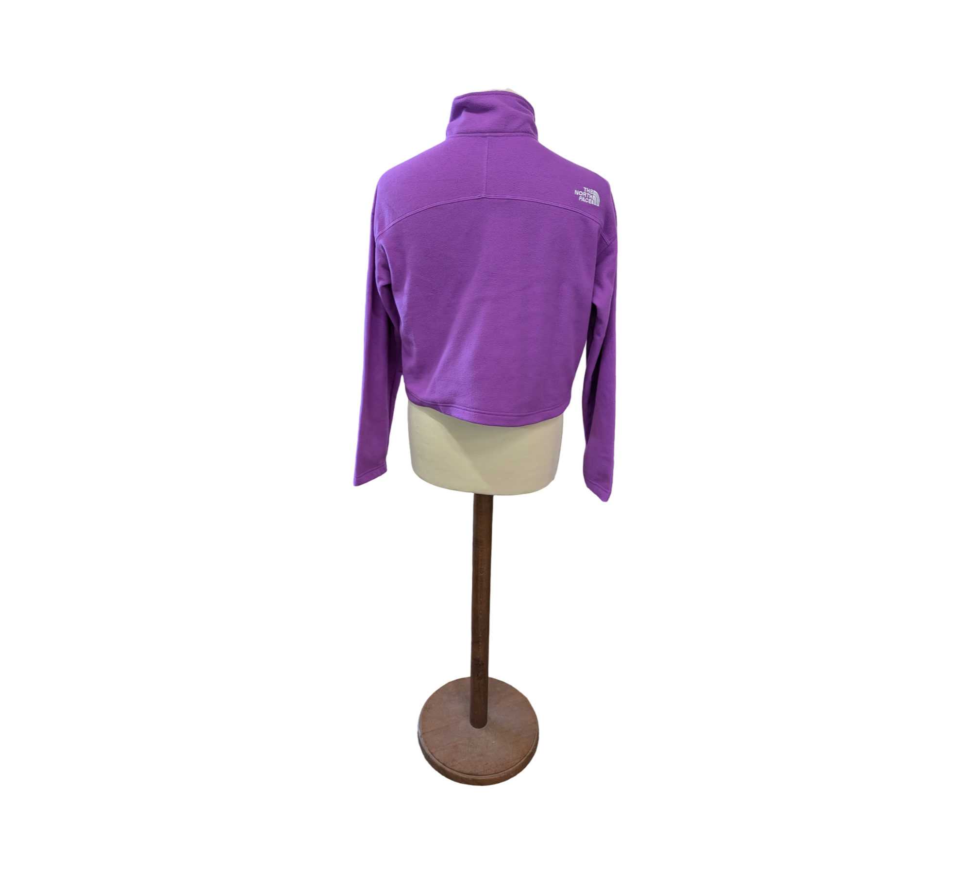 The North Face Glacier Pullover Sweatshirt Gr. L Lila Kaktusblüte