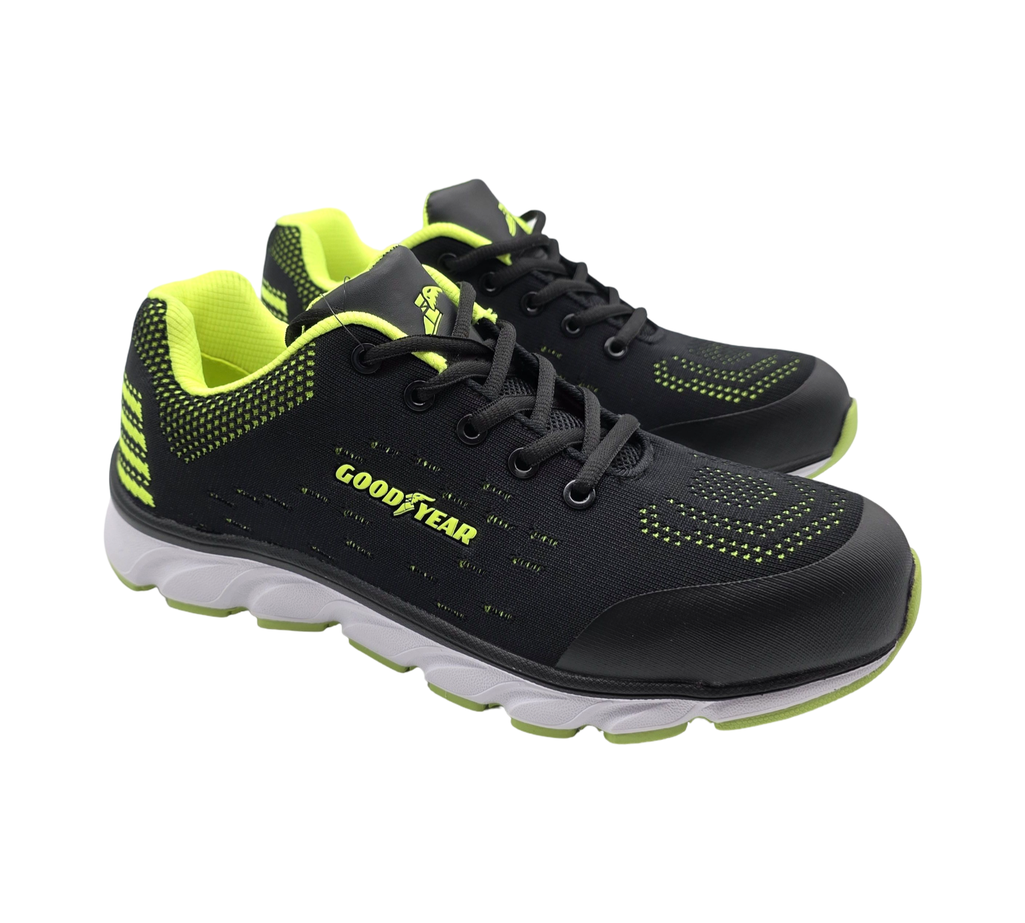 Goodyear Arbeitsschuhe Sicherheitsschuhe S1P SRA metallfrei Gr. 42 Schwarz