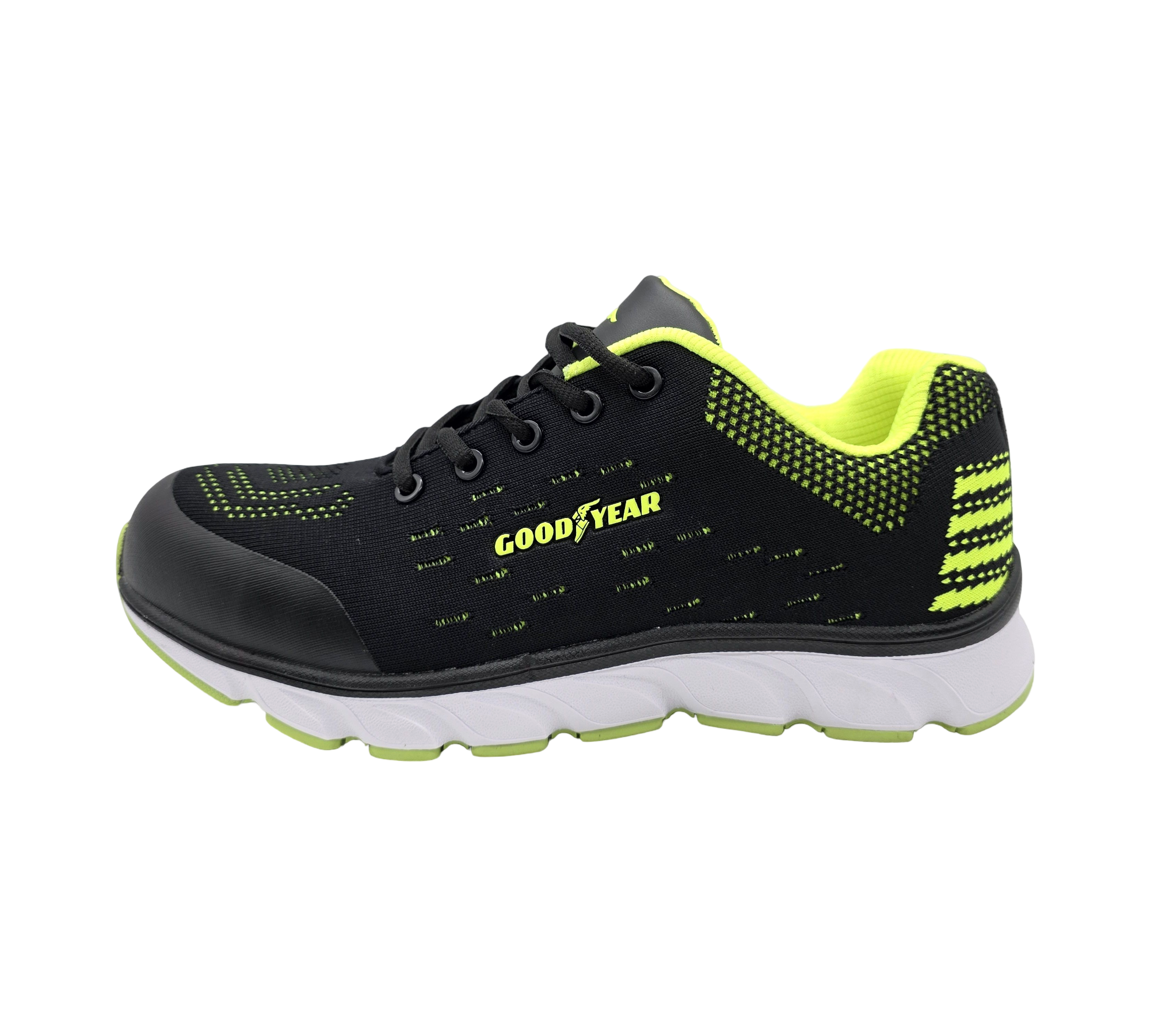 Goodyear Arbeitsschuhe Sicherheitsschuhe S1P SRA metallfrei Gr. 42 Schwarz