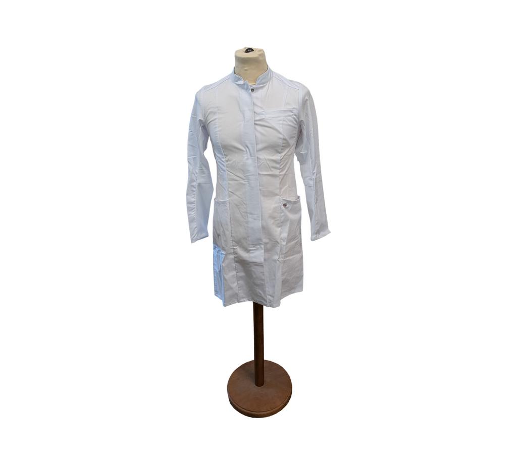 BP 1746 Damenarztkittel Langarm Mischgewebe Elastan Gr. 36n Weiß