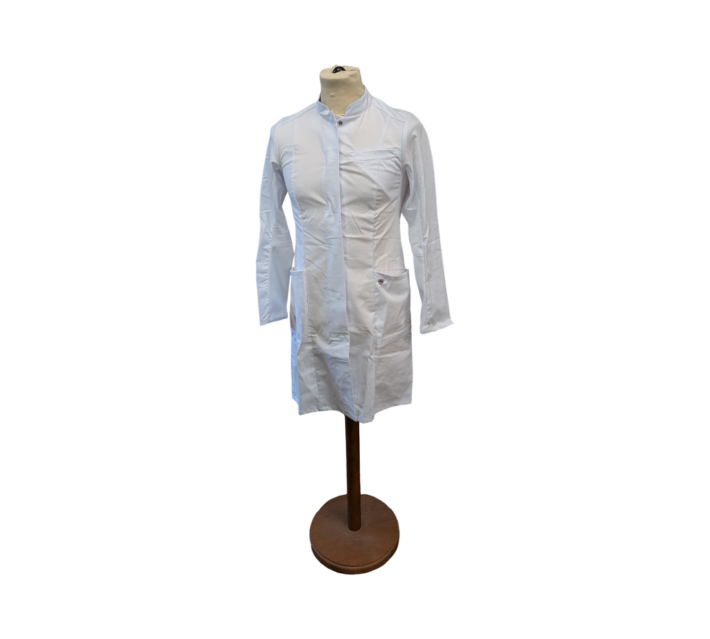 BP 1746 Damenarztkittel Langarm Mischgewebe Elastan Gr. 36n Weiß
