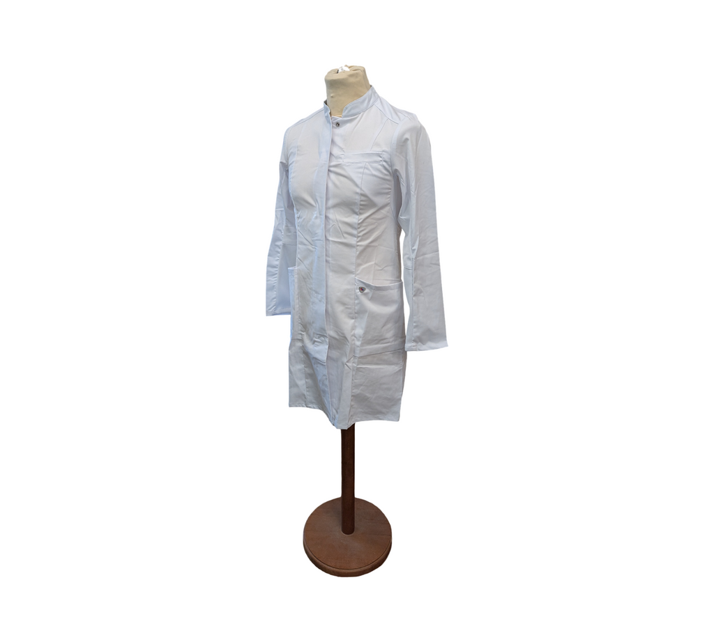 BP 1746 Damenarztkittel Langarm Mischgewebe Elastan Gr. 36n Weiß