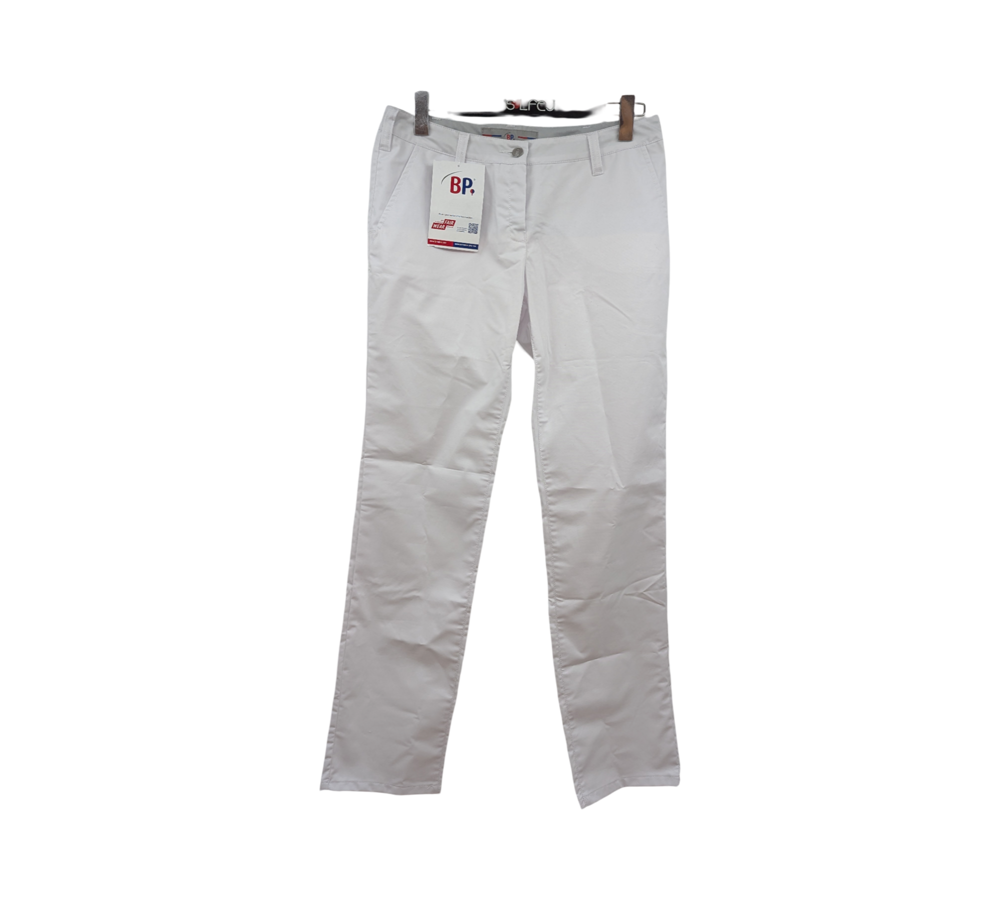 BP 1734 Damen-Chinohose elastisch Mischgewebe Gr. 38n Weiß