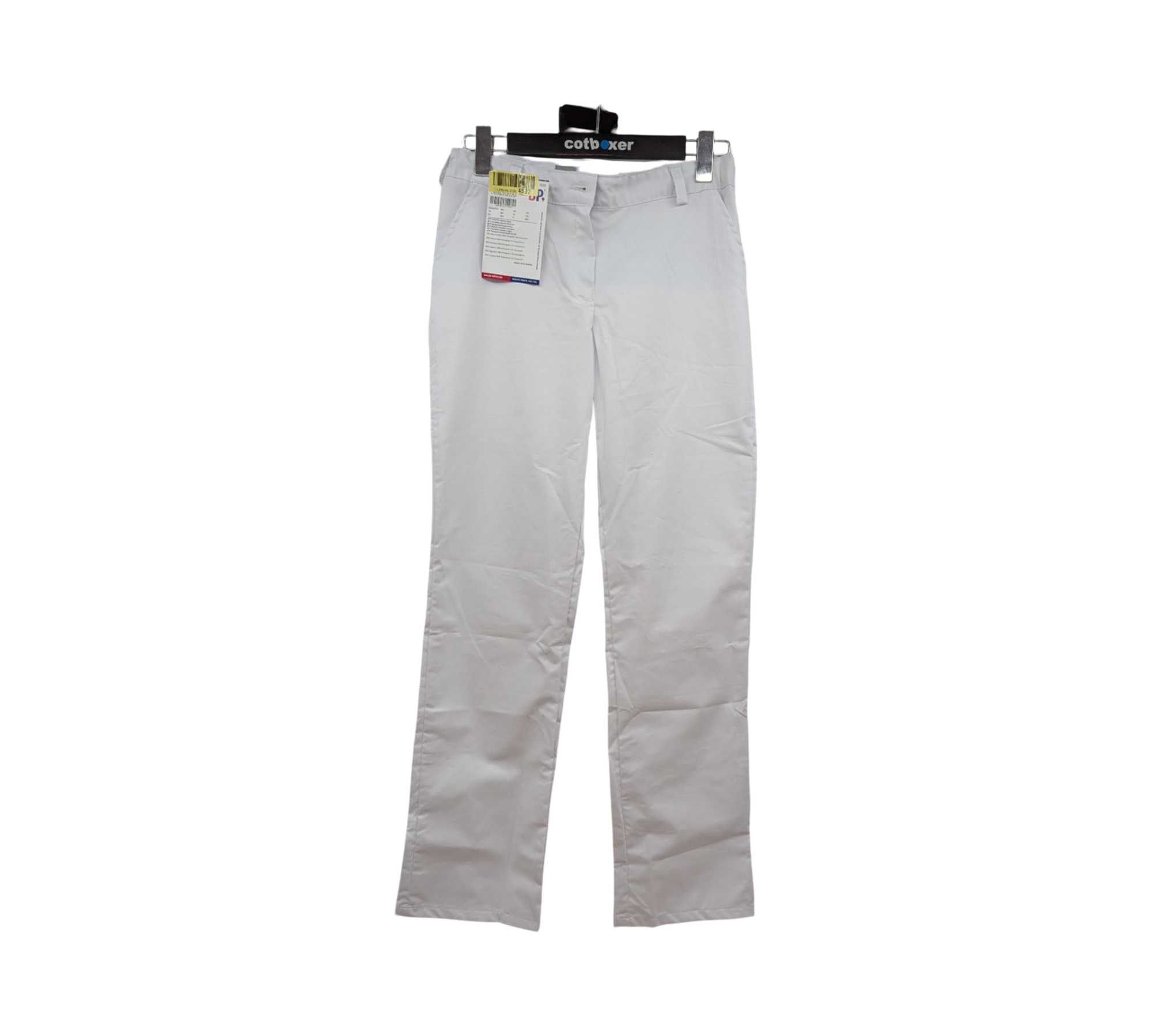 BP 1644 Damenhose Arbeitshose elastische Seiten Stretch Gr. 36n Weiß