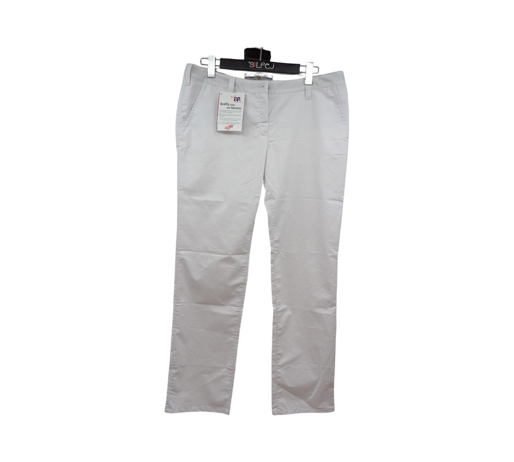 BP 1734 Damen-Chinohose elastisch Stretch Gr. 44n Weiß