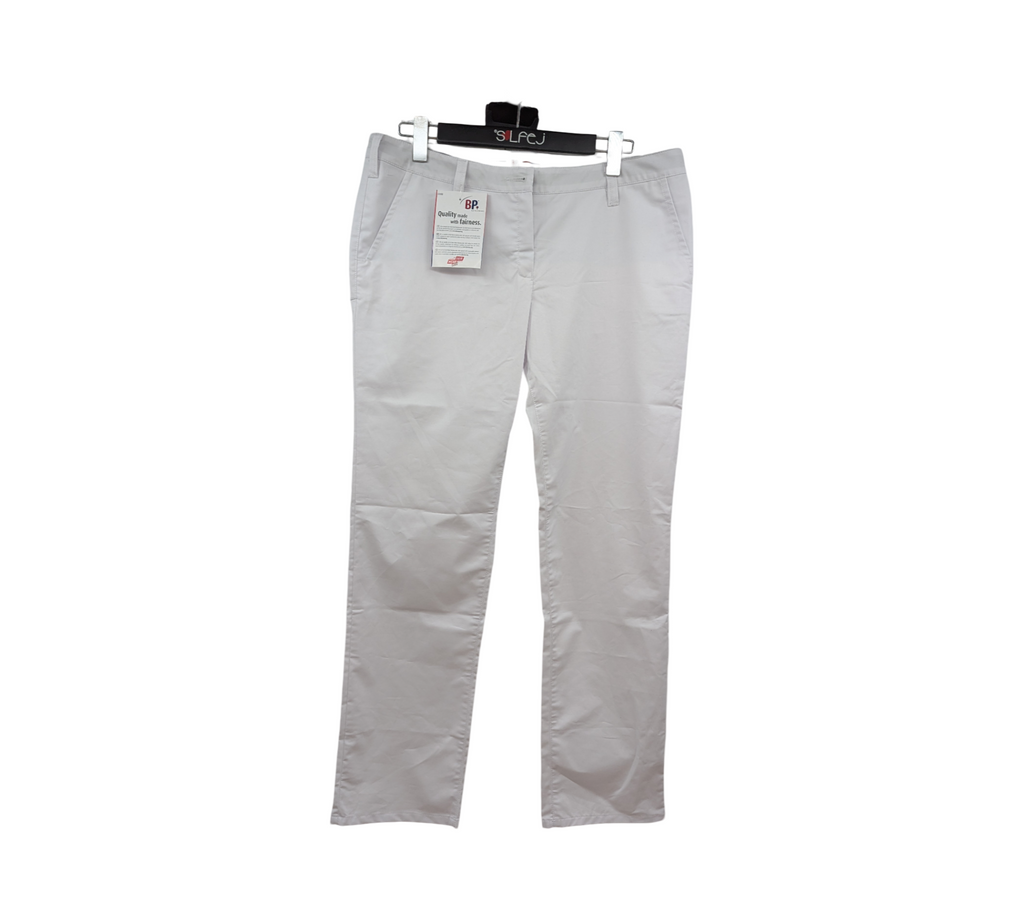 BP 1734 Damen-Chinohose elastisch Stretch Gr. 44n Weiß