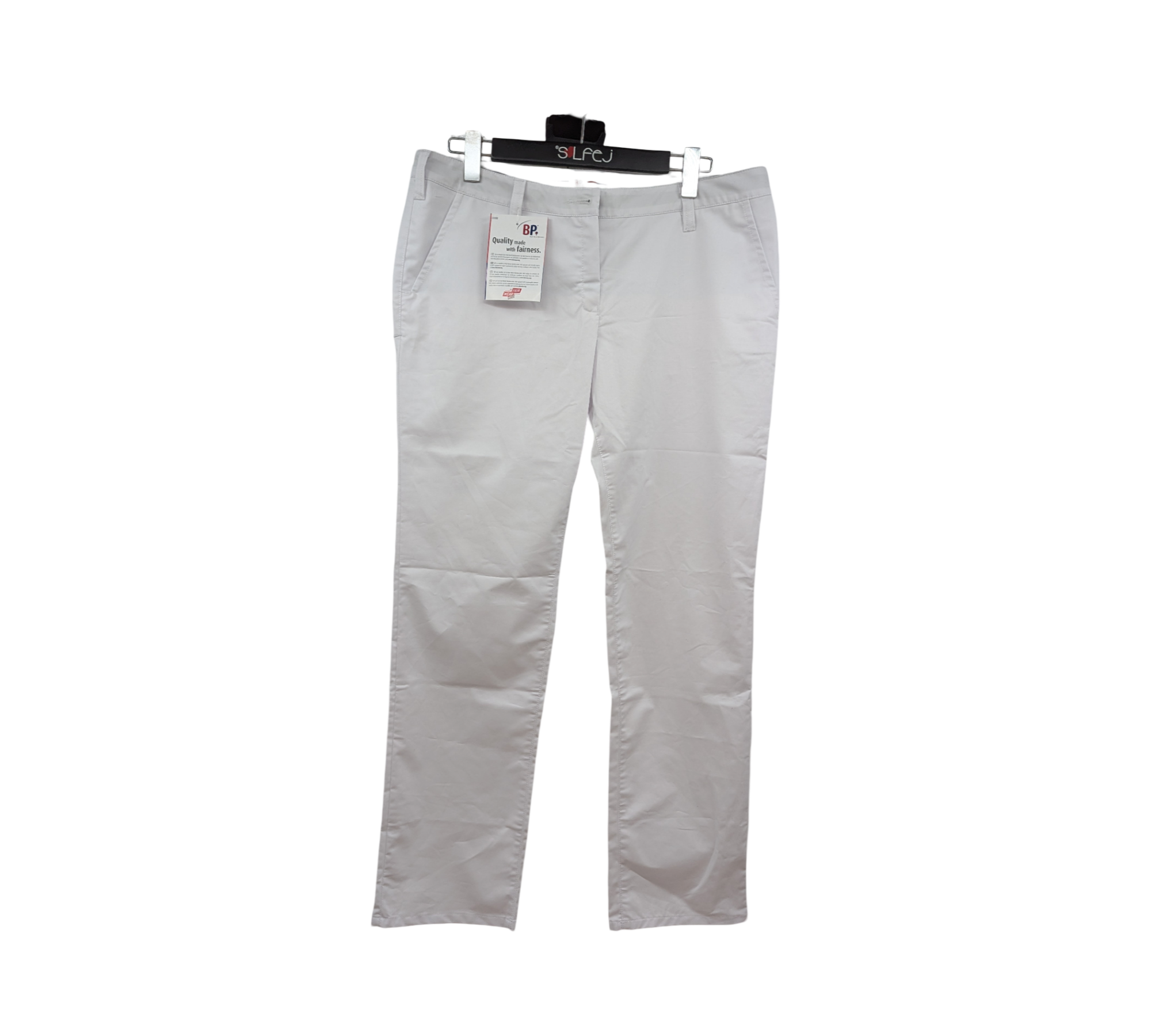 BP 1734 Damen-Chinohose elastisch Stretch Gr. 44n Weiß