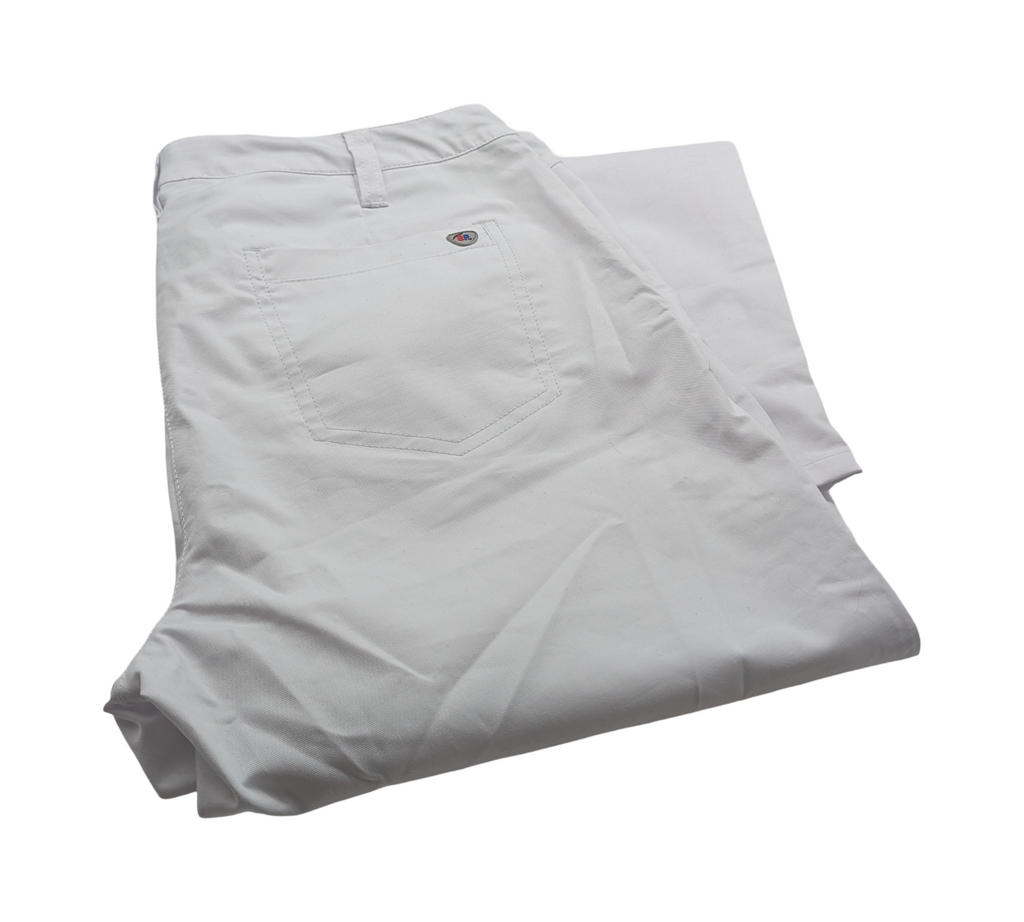 BP 1734 Damen-Chinohose elastisch Stretch Gr. 44n Weiß