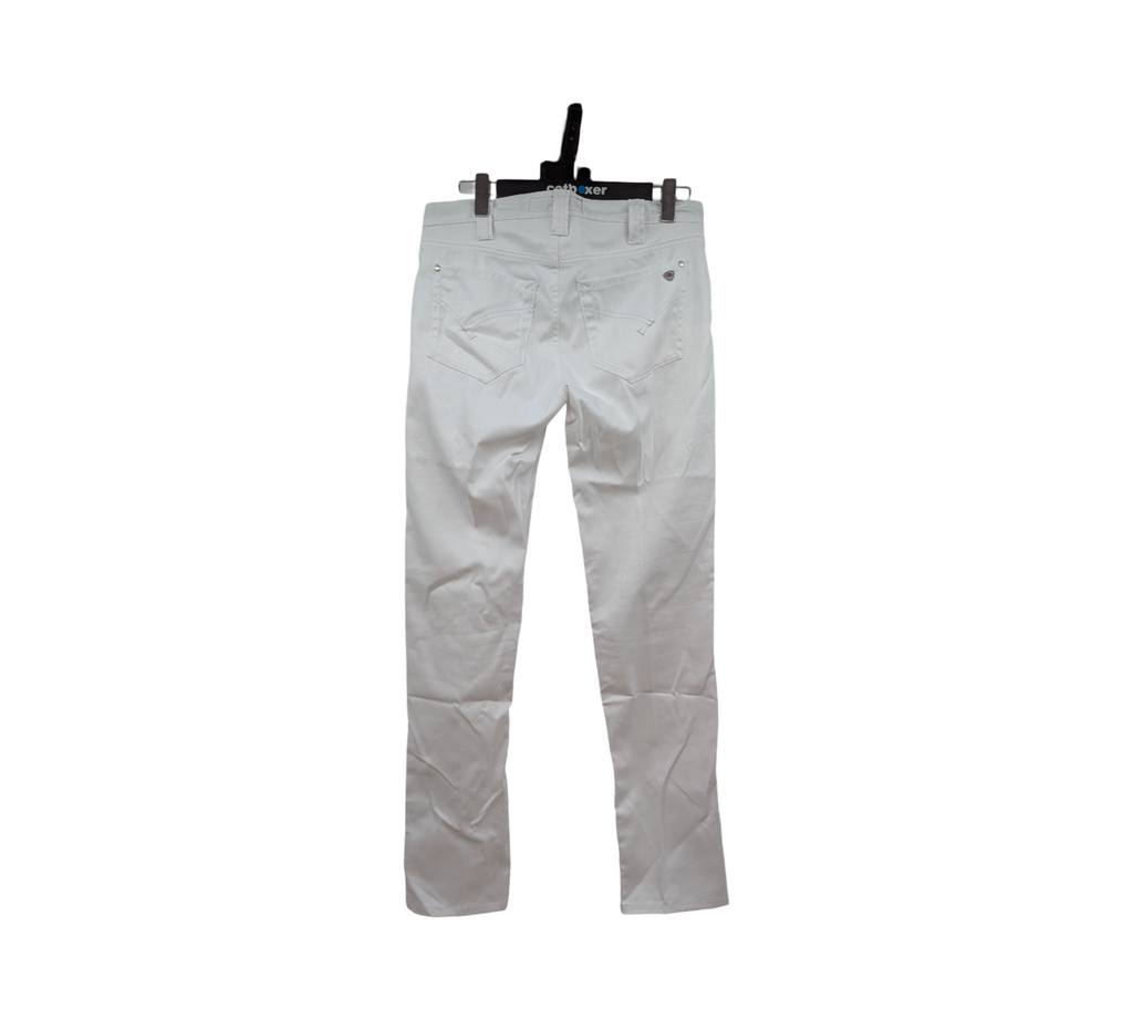 BP Med 1733-687-21 Herrenjeans Herren Hose schlank Gr. 33/34 Weiß