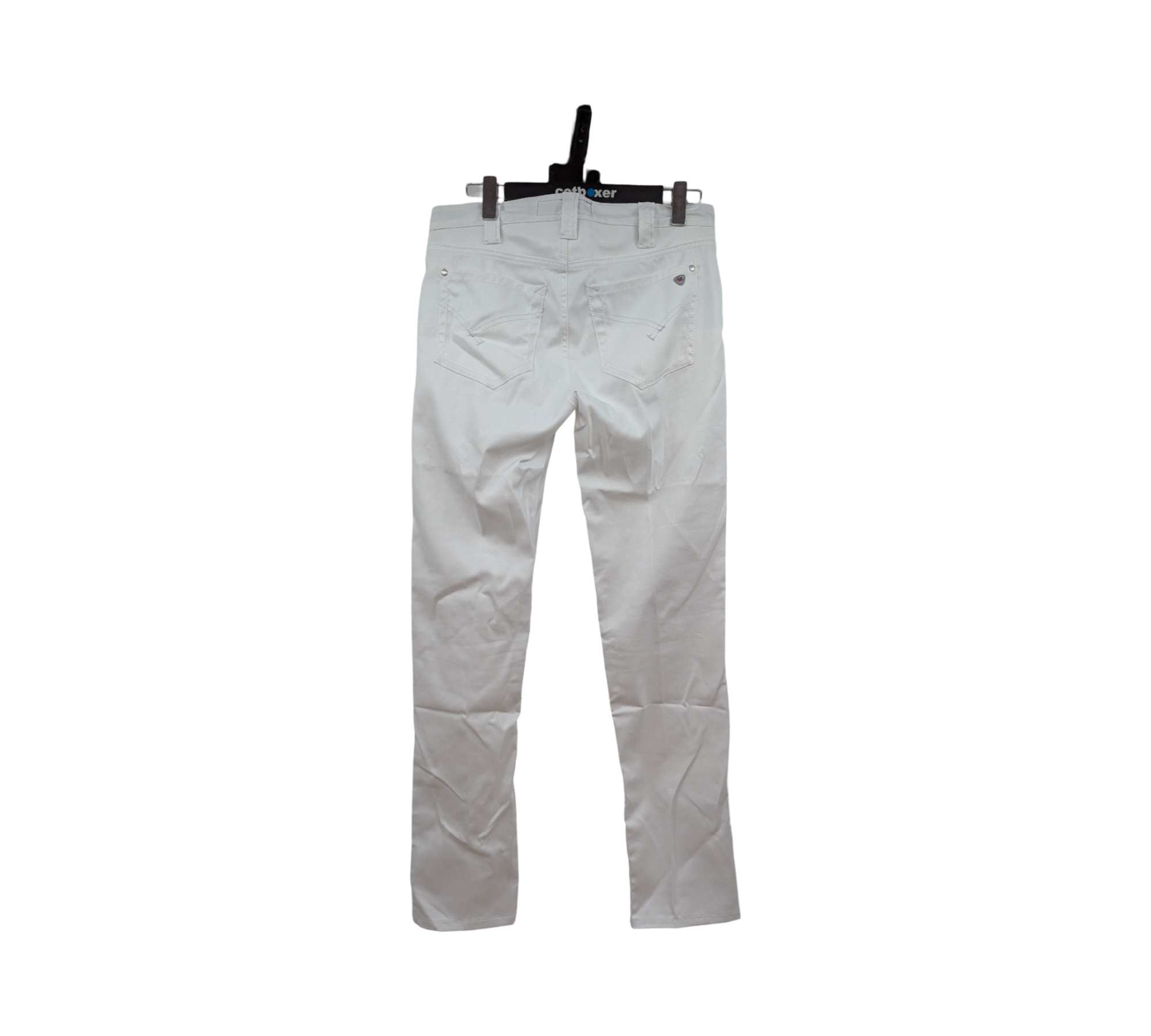 BP Med 1733-687-21 Herrenjeans Herren Hose schlank Gr. 33/34 Weiß