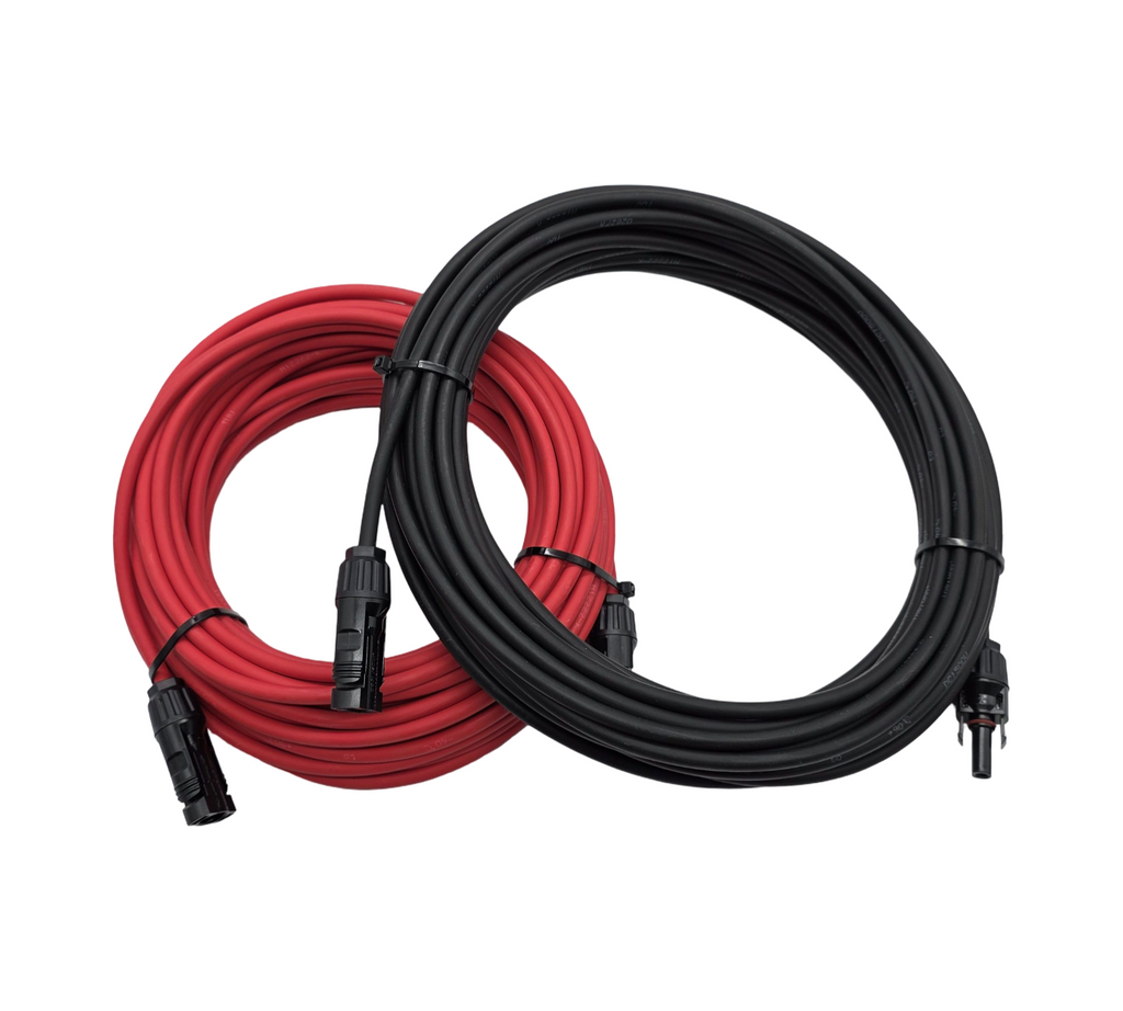 Enernova Solarkabel Verlängerungskabel 15m 4mm² 6mm² MC4 für PV-Solaranlage IP67