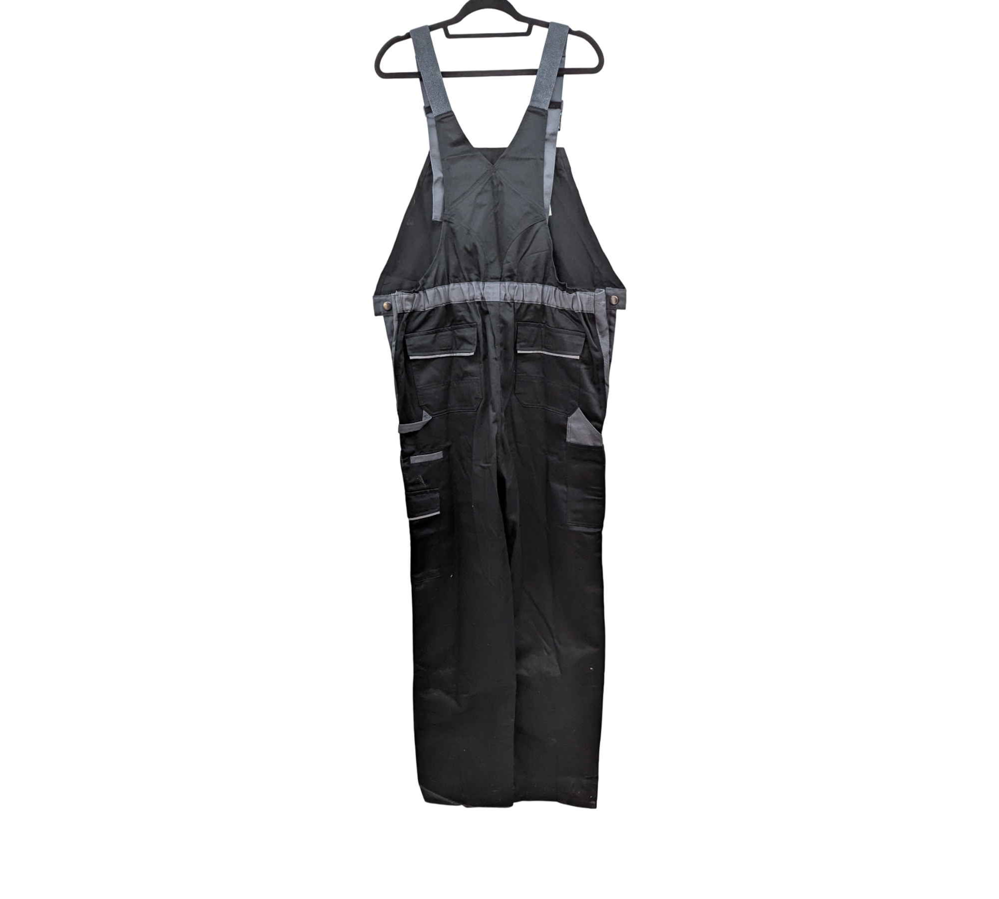 Planam Highline 2712 Arbeitshose Latzhose Herren Gr. 114 Schwarz Schiefer Zink