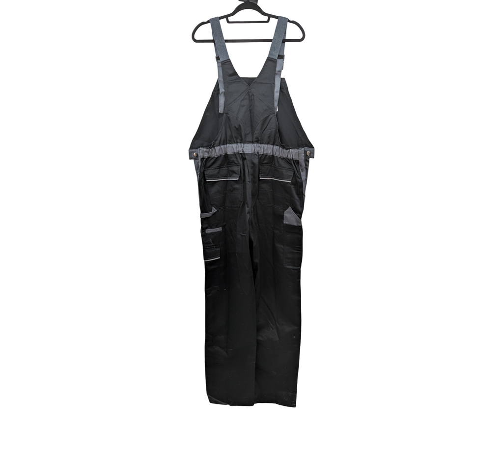 Planam Highline 2712 Arbeitshose Latzhose Herren Gr. 114 Schwarz Schiefer Zink