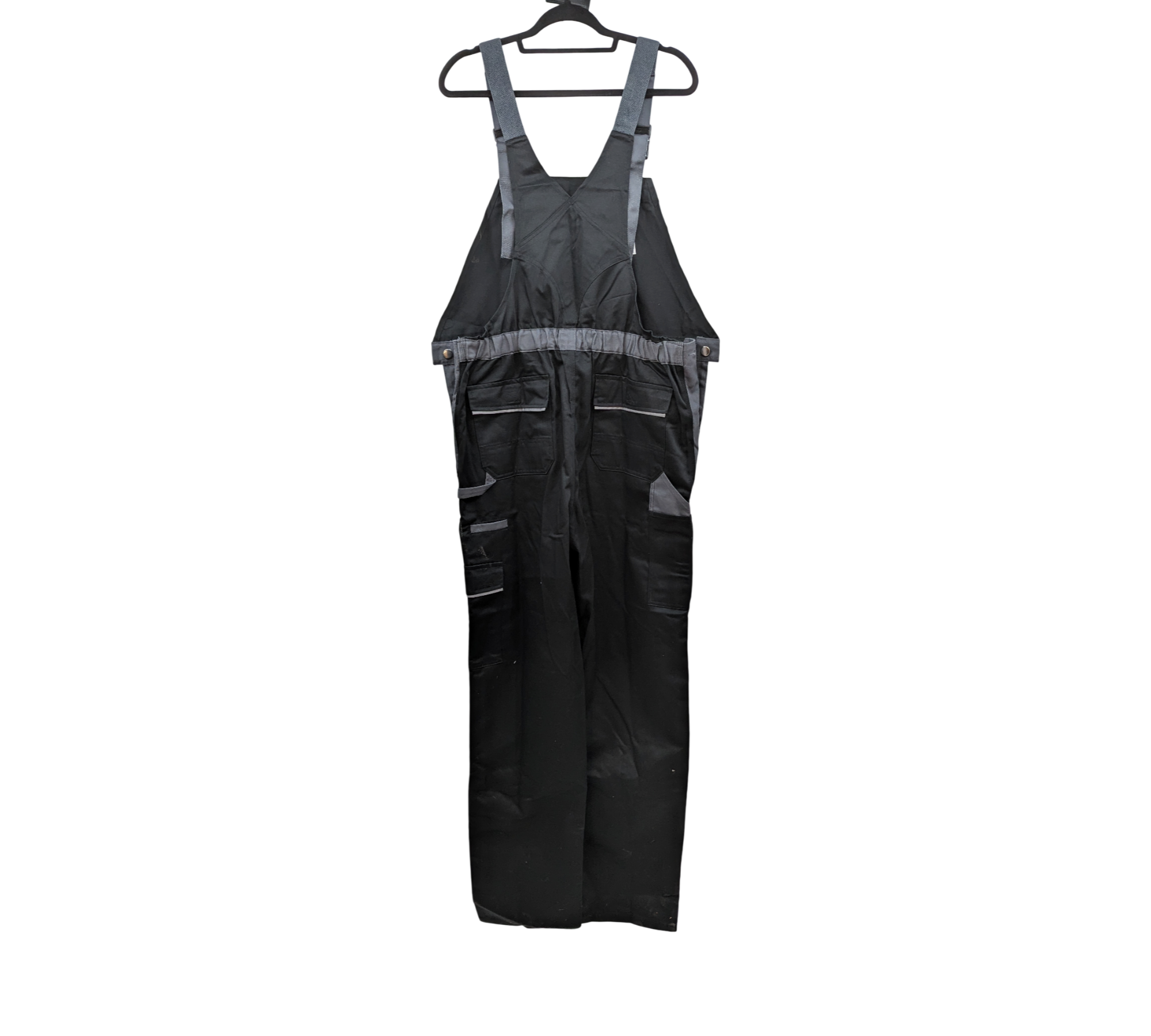 Planam Highline 2712 Arbeitshose Latzhose Herren Gr. 114 Schwarz Schiefer Zink