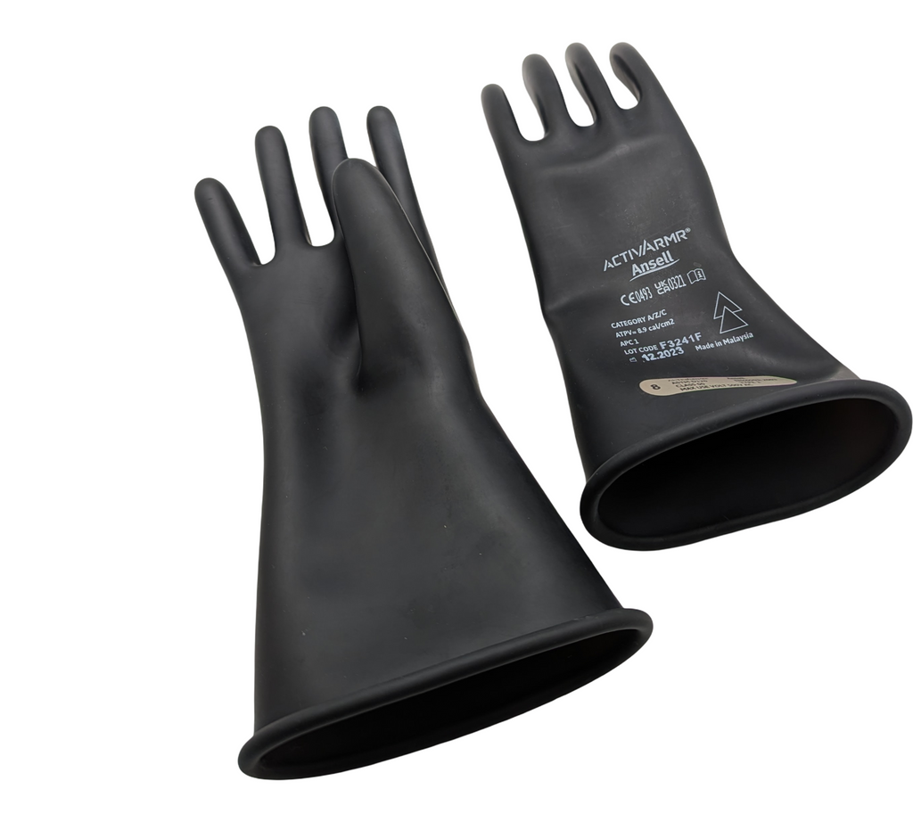 Ansell ActivArmr Schutzhandschuhe Elektriker Gummi Klasse 00 500V