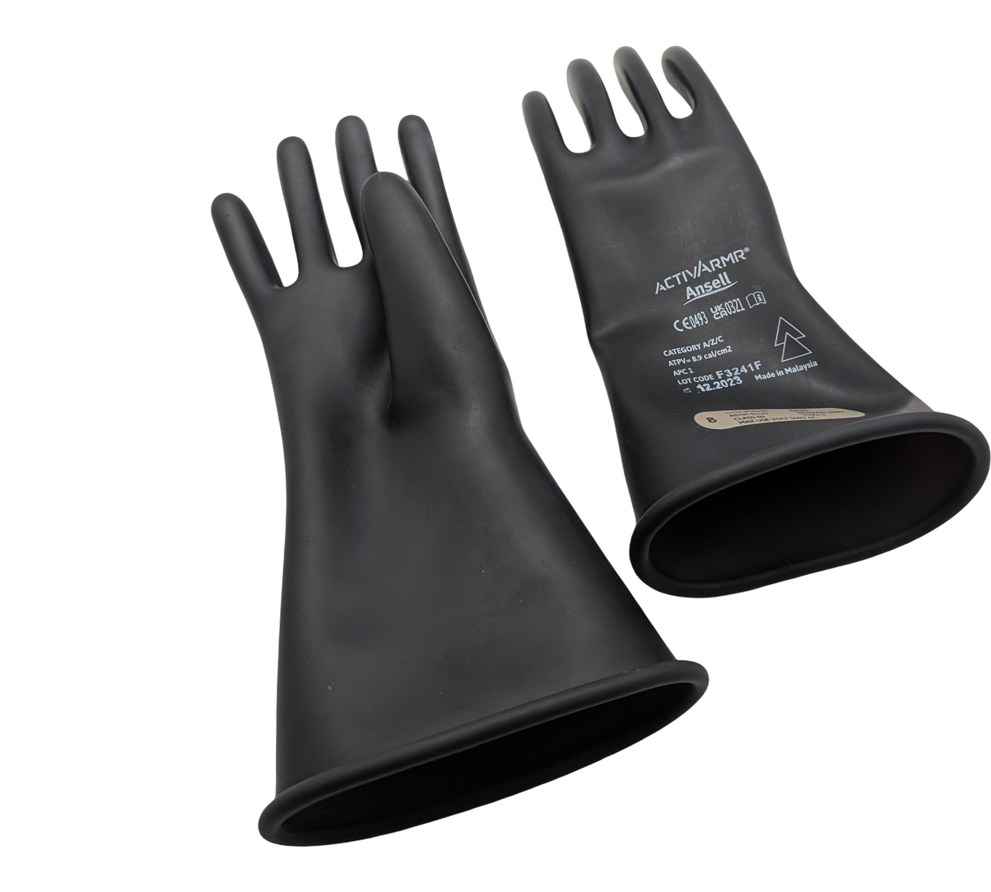 Ansell ActivArmr Schutzhandschuhe Elektriker Gummi Klasse 00 500V