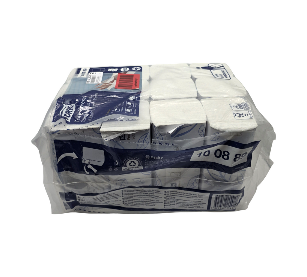 Tork Xpress Papierhandtücher Multifold Z-Falz 2-lagig H2 12x225 Weiß