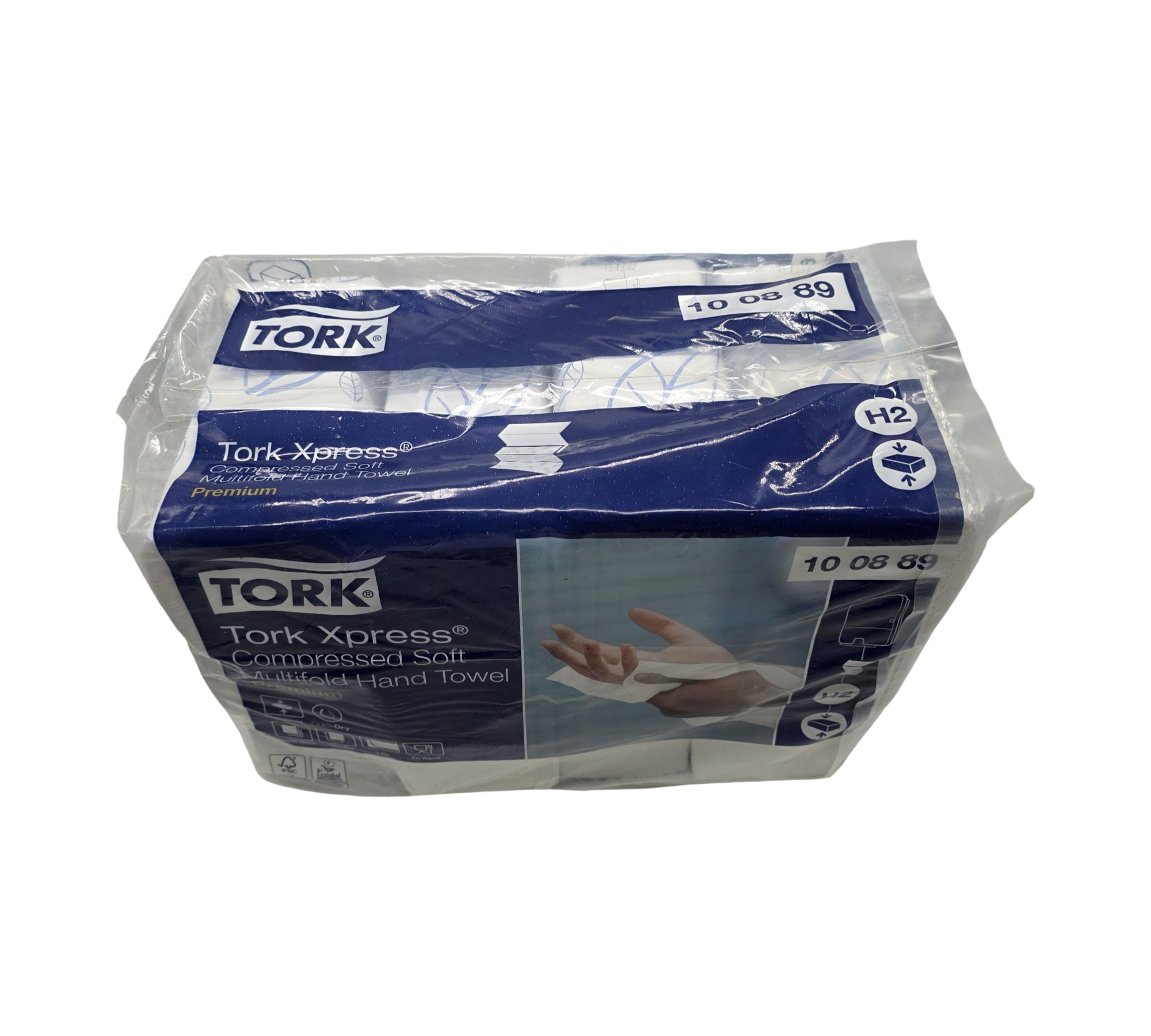 Tork Xpress Papierhandtücher Multifold Z-Falz 2-lagig H2 12x225 Weiß