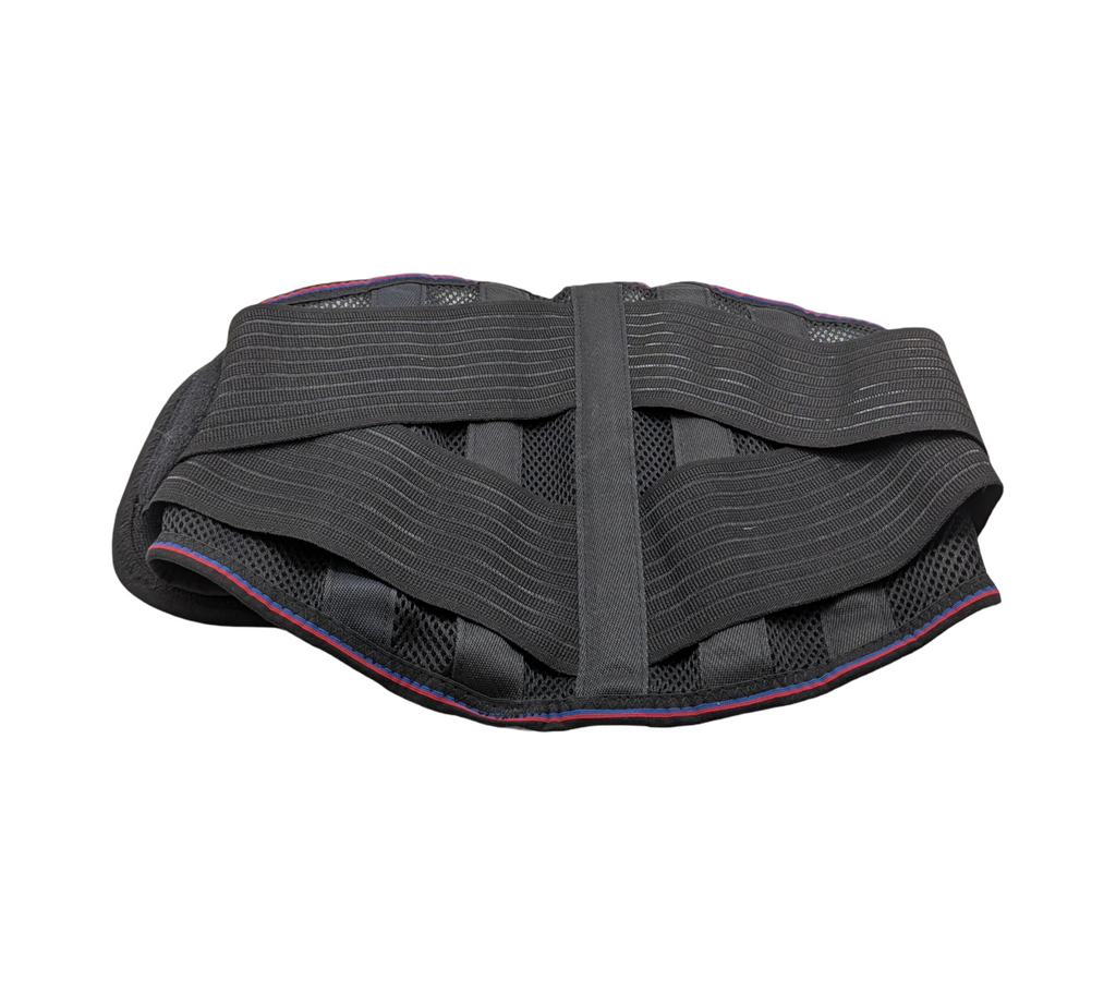 SOLES Rückenbandage Lumbosakral-Korsett Neopren verstellbar Unisex Schwarz