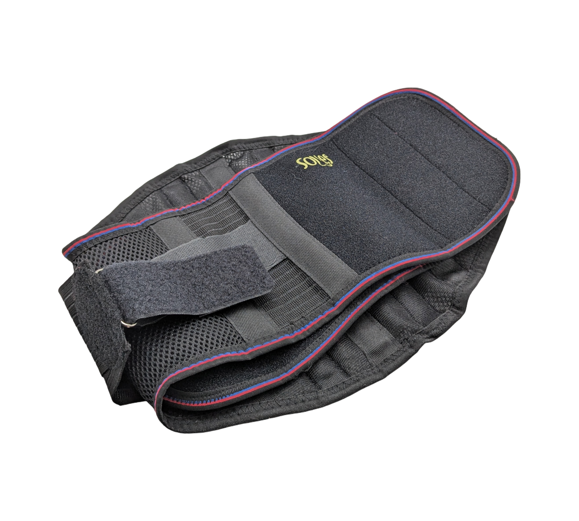 SOLES Rückenbandage Lumbosakral-Korsett Neopren verstellbar Unisex Schwarz