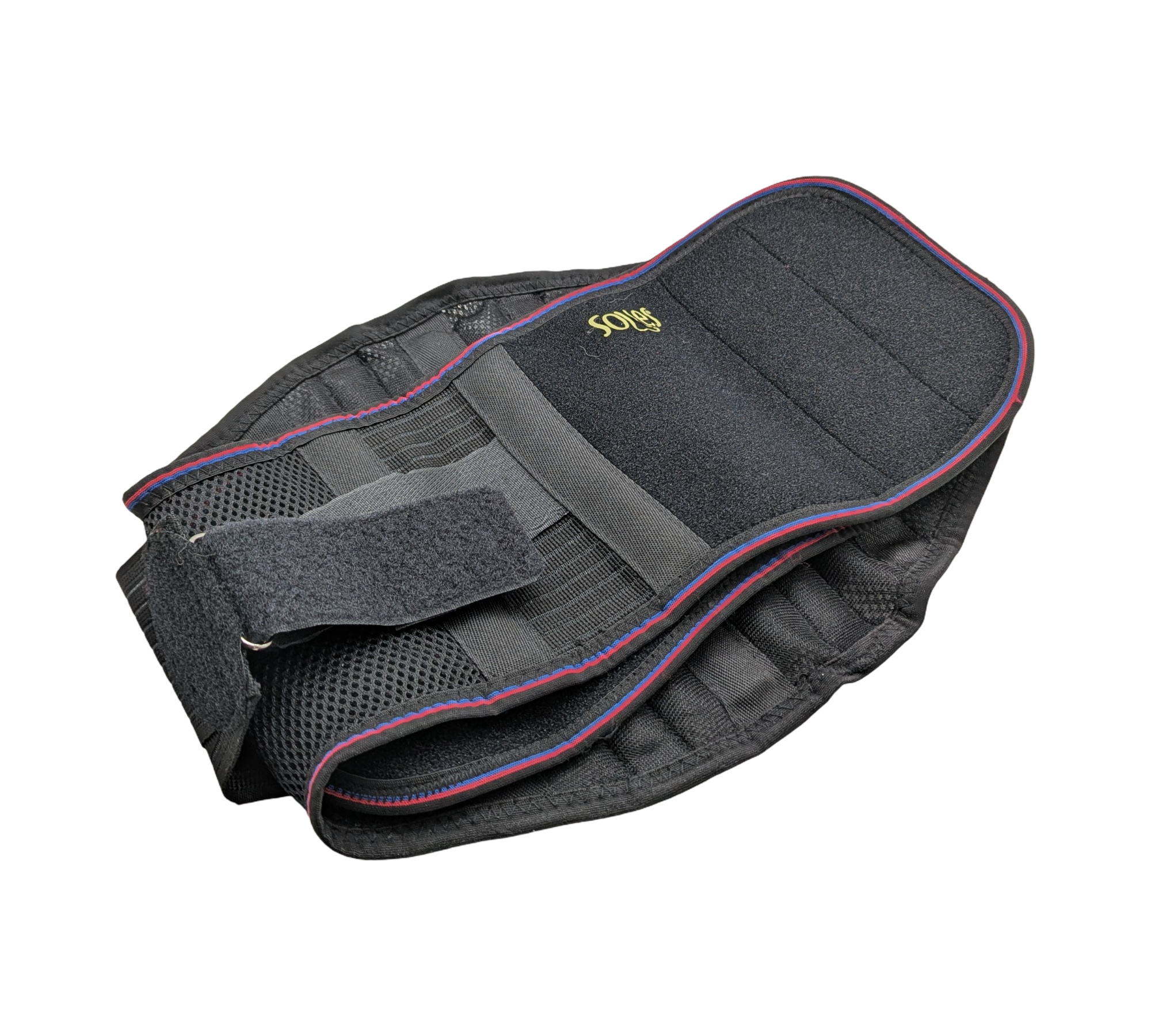SOLES Rückenbandage Lumbosakral-Korsett Neopren verstellbar Unisex Schwarz
