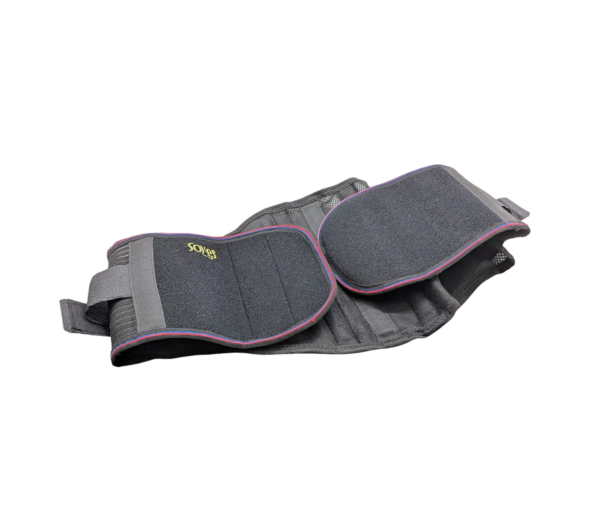 SOLES Rückenbandage Lumbosakral-Korsett Neopren verstellbar Unisex Schwarz