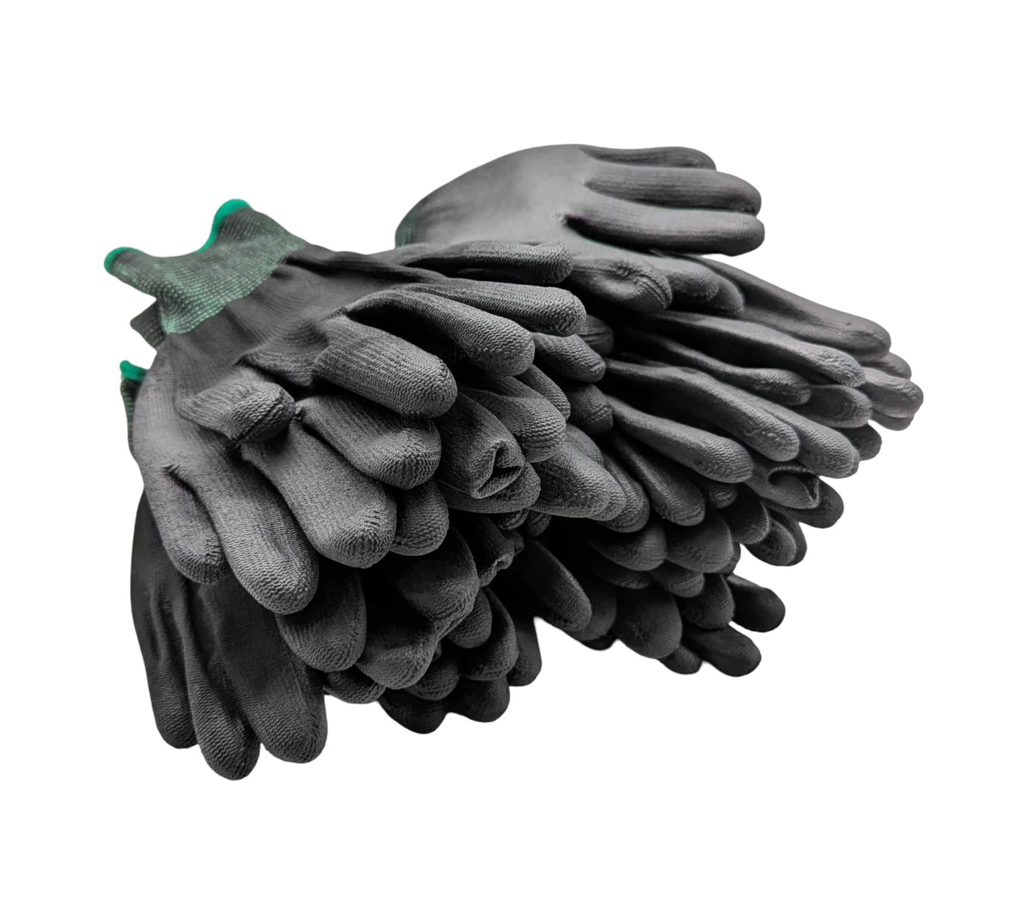 Ogrifox OX-Poliur BB7 Schutzhandschuhe Gr. 7 Schwarz 12 Paar
