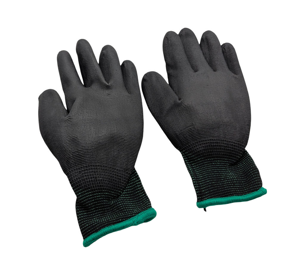 Ogrifox OX-Poliur BB7 Schutzhandschuhe Gr. 7 Schwarz 12 Paar