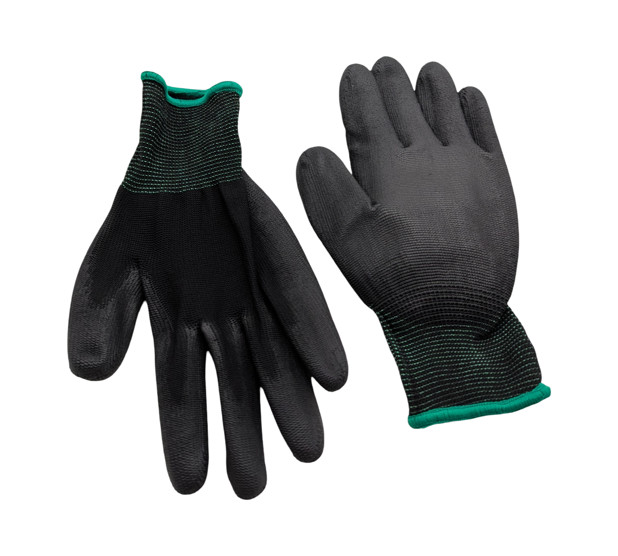 Ogrifox OX-Poliur BB7 Schutzhandschuhe Gr. 7 Schwarz 12 Paar
