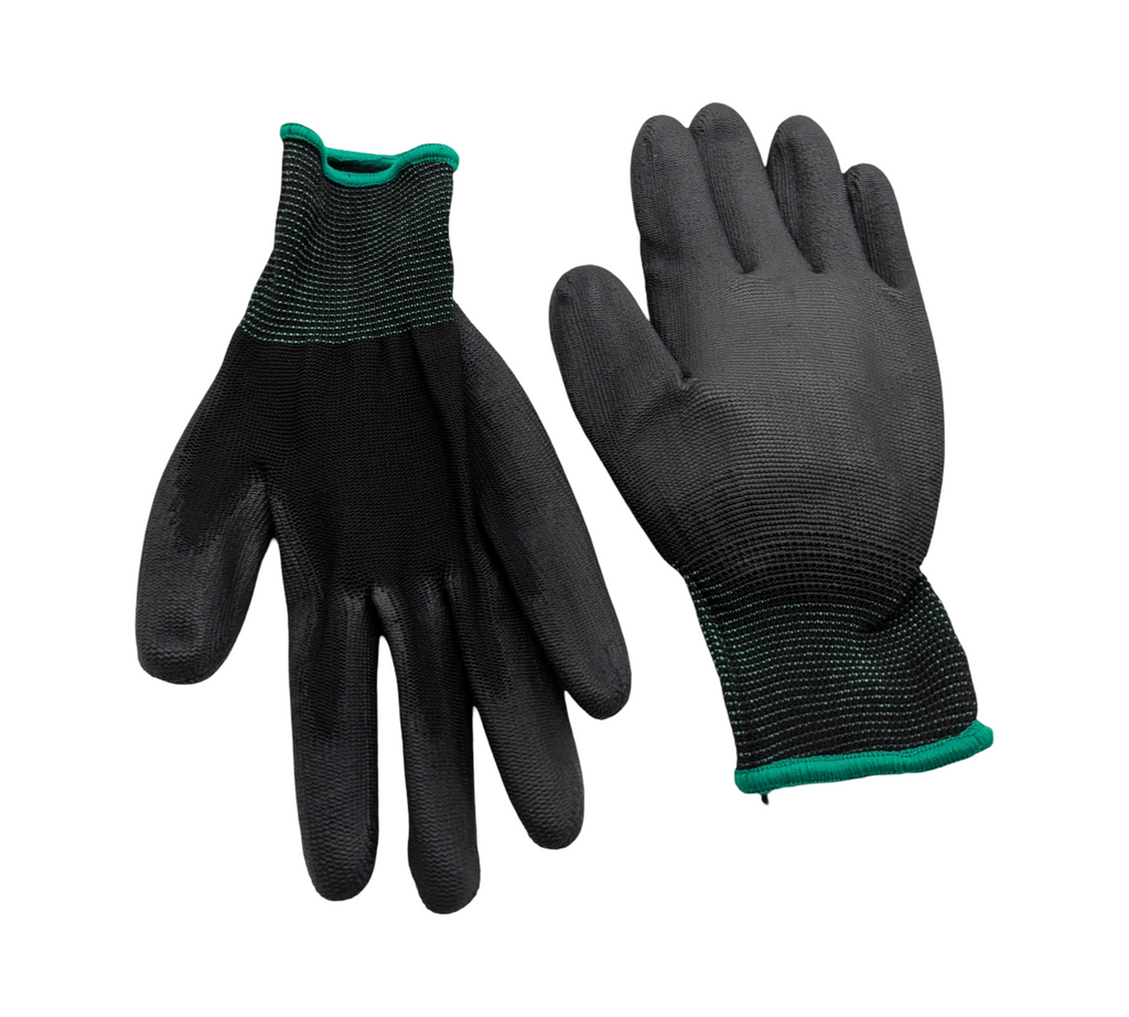 Ogrifox OX-Poliur BB7 Schutzhandschuhe Gr. 7 Schwarz 12 Paar
