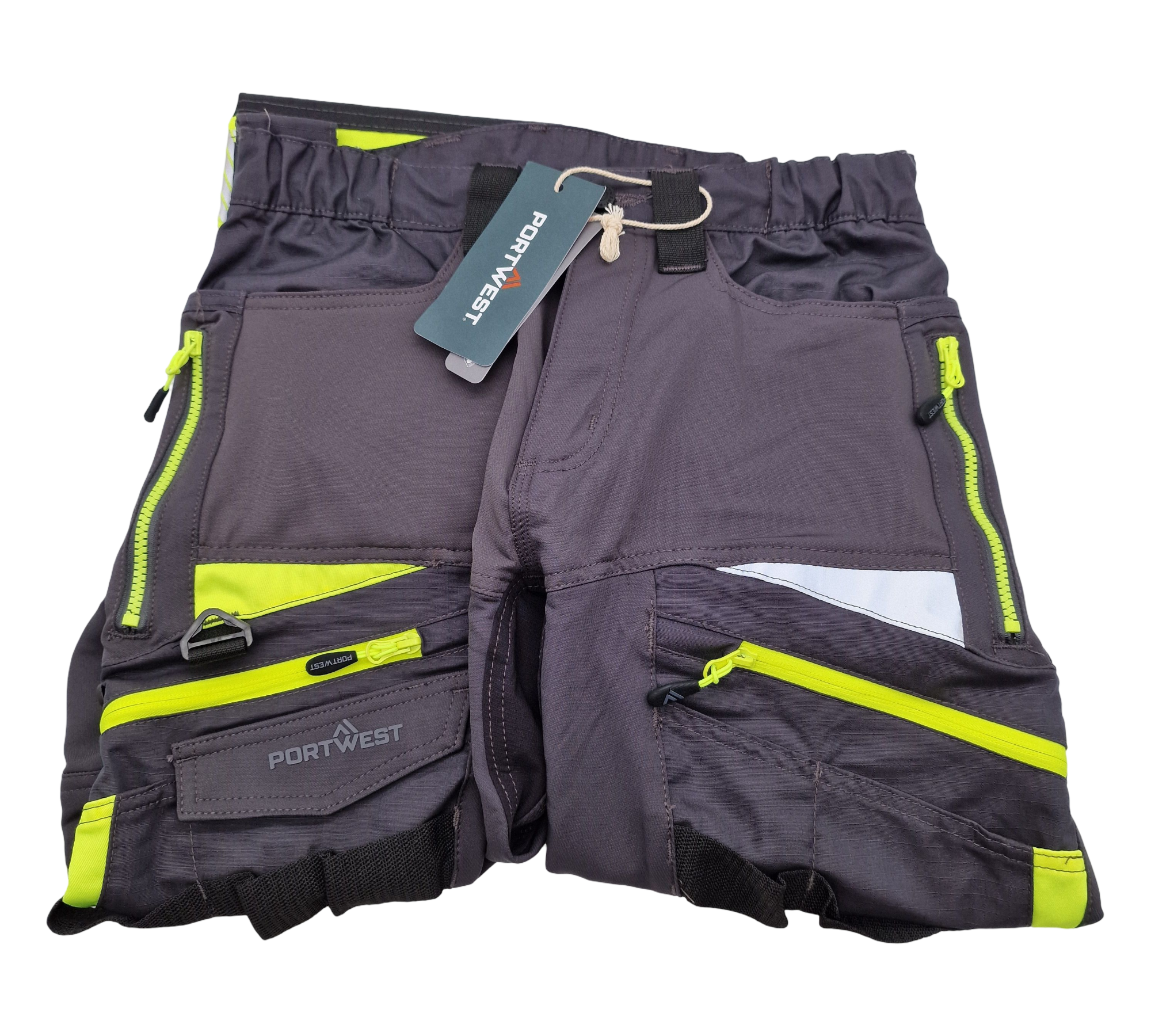 Portwest DX4 Arbeitshose Stretchhose Gr. 44 L31-33 Metallic Grau