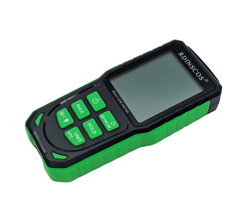 RDINSCOS EMF-Messgerät Elektromagnetische Felder Detektor EF MF RF WLAN