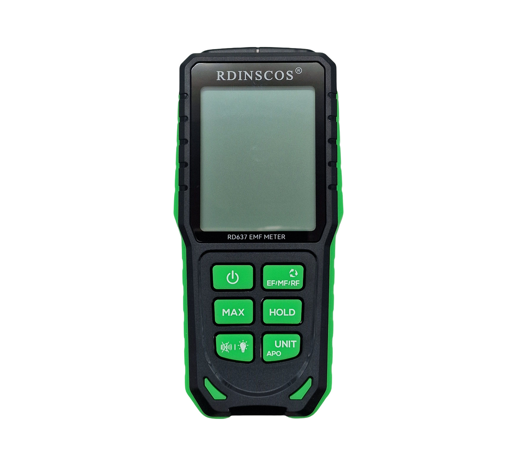 RDINSCOS EMF-Messgerät Elektromagnetische Felder Detektor EF MF RF WLAN