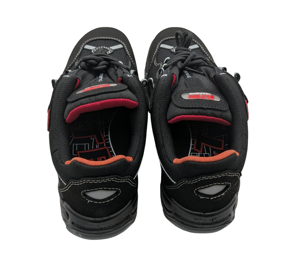 ELTEN SENEX ESD S2 Sicherheitsschuhe Herren Gr. 43 Schwarz-Rot