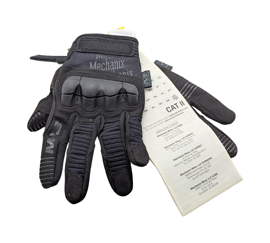 Mechanix Wear M-Pact 3 Tactical Handschuhe Herren Gr. S Covert Schwarz
