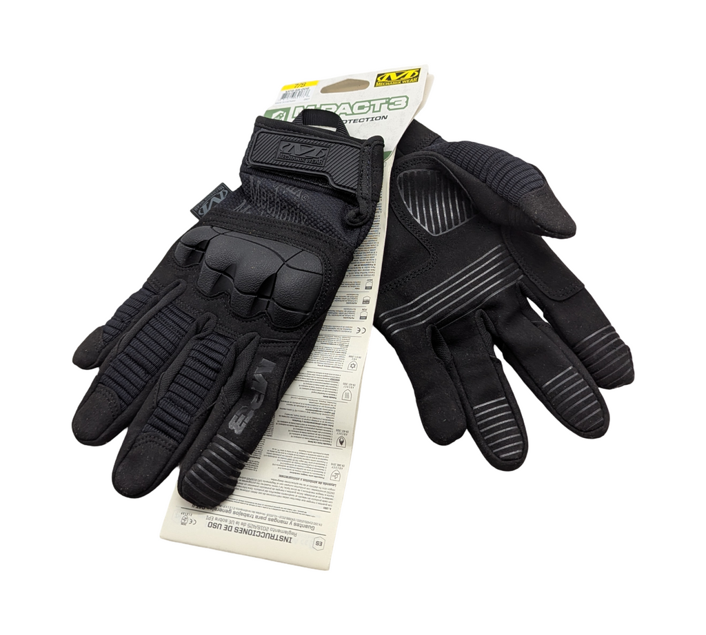 Mechanix Wear M-Pact 3 Tactical Handschuhe Herren Gr. S Covert Schwarz