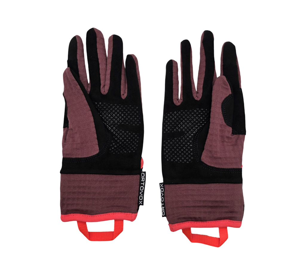 Ortovox Flee Grid Überziehhandschuhe Fingerhandschuhe Gr. L