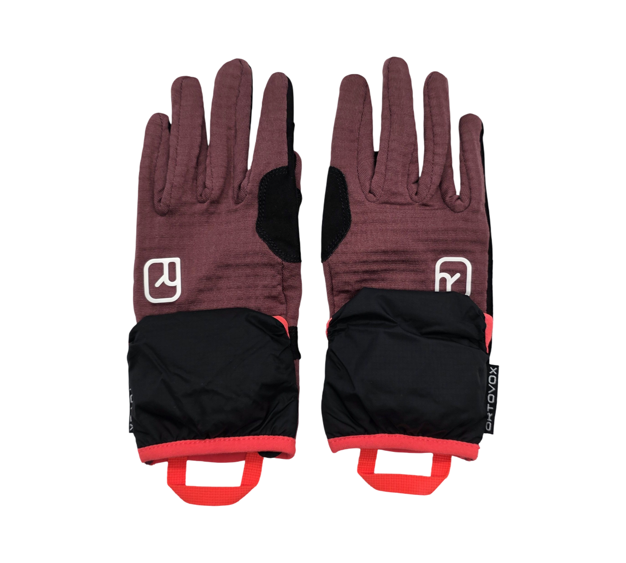 Ortovox Flee Grid Überziehhandschuhe Fingerhandschuhe Gr. L