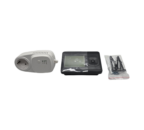 RF Thermostat Echo Funkthermostat Typ P Plug-In Empfänger Schwarz We