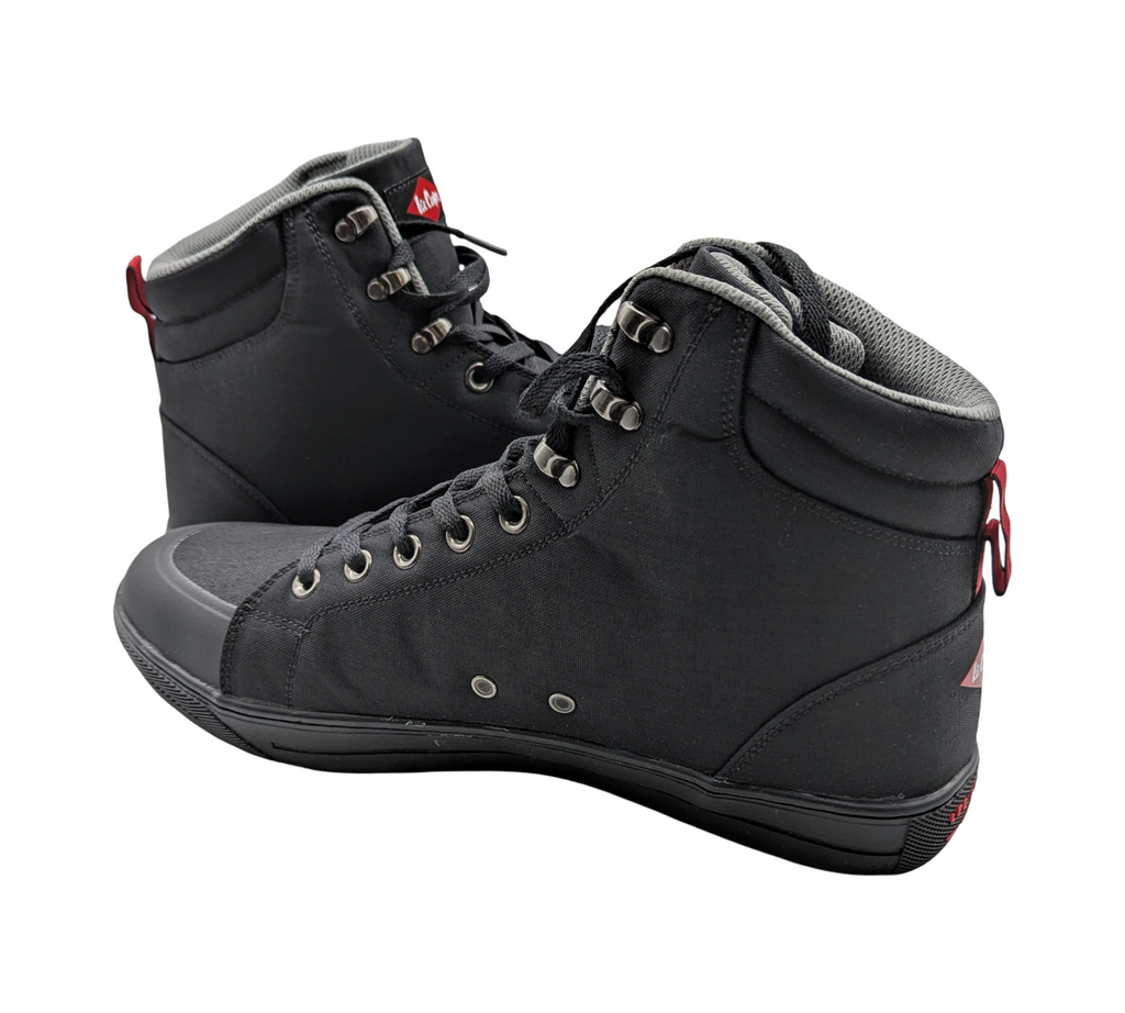 Lee Cooper LCSHOE158 Sicherheitsstiefel Retro Baseball Gr. 46 Schwarz