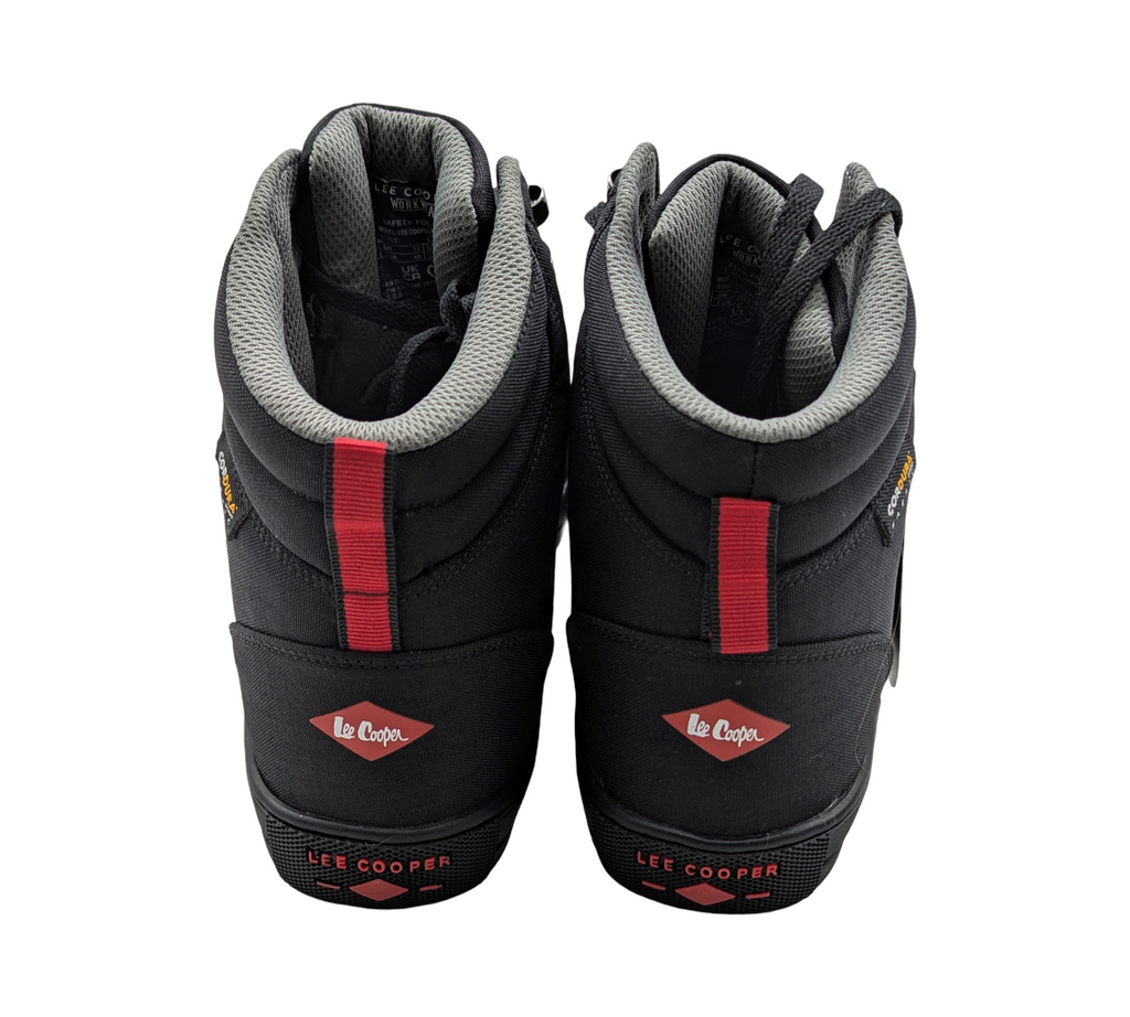 Lee Cooper LCSHOE158 Sicherheitsstiefel Retro Baseball Gr. 46 Schwarz